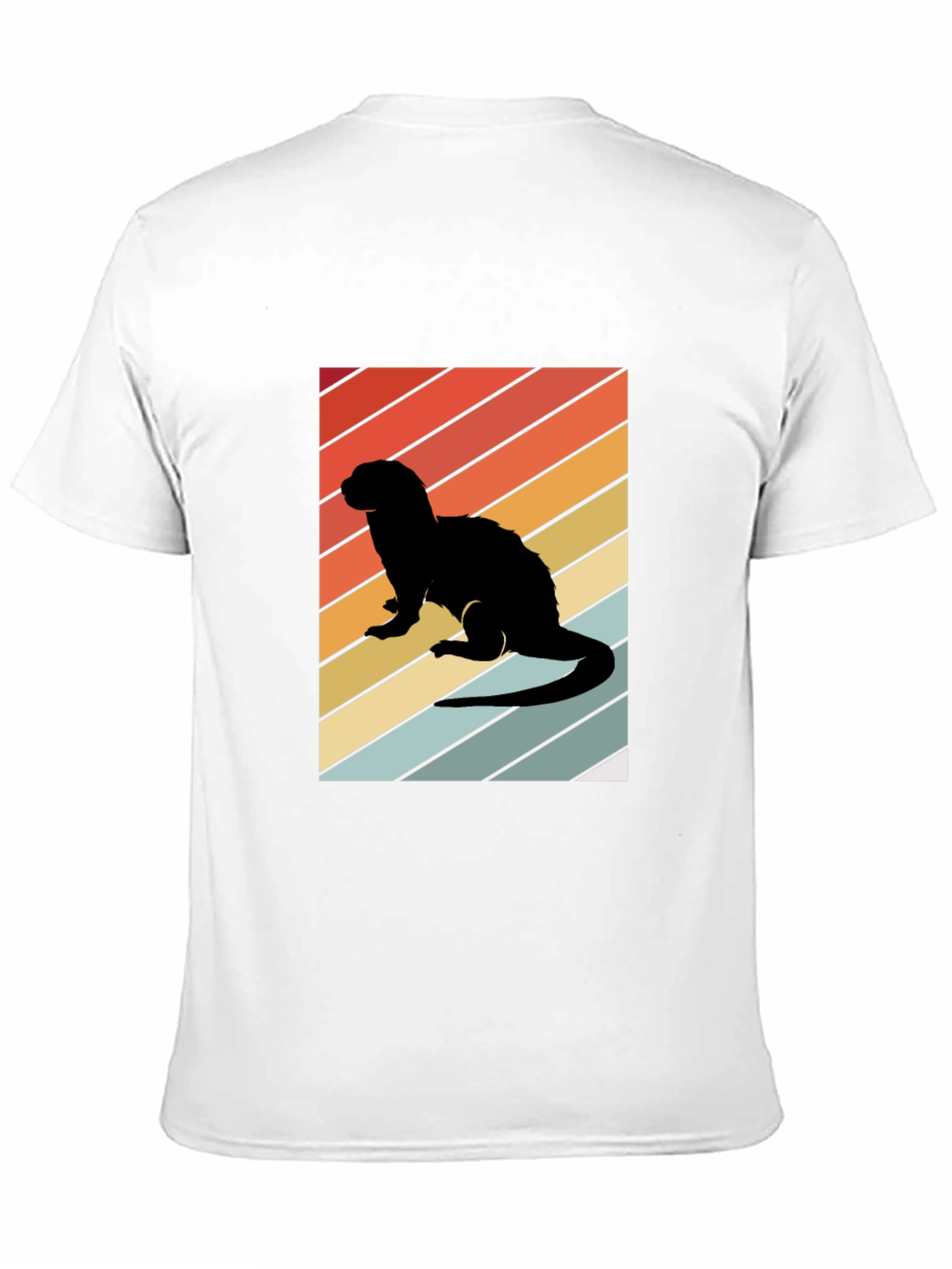 Retro Ferret Silhouette T-Shirt