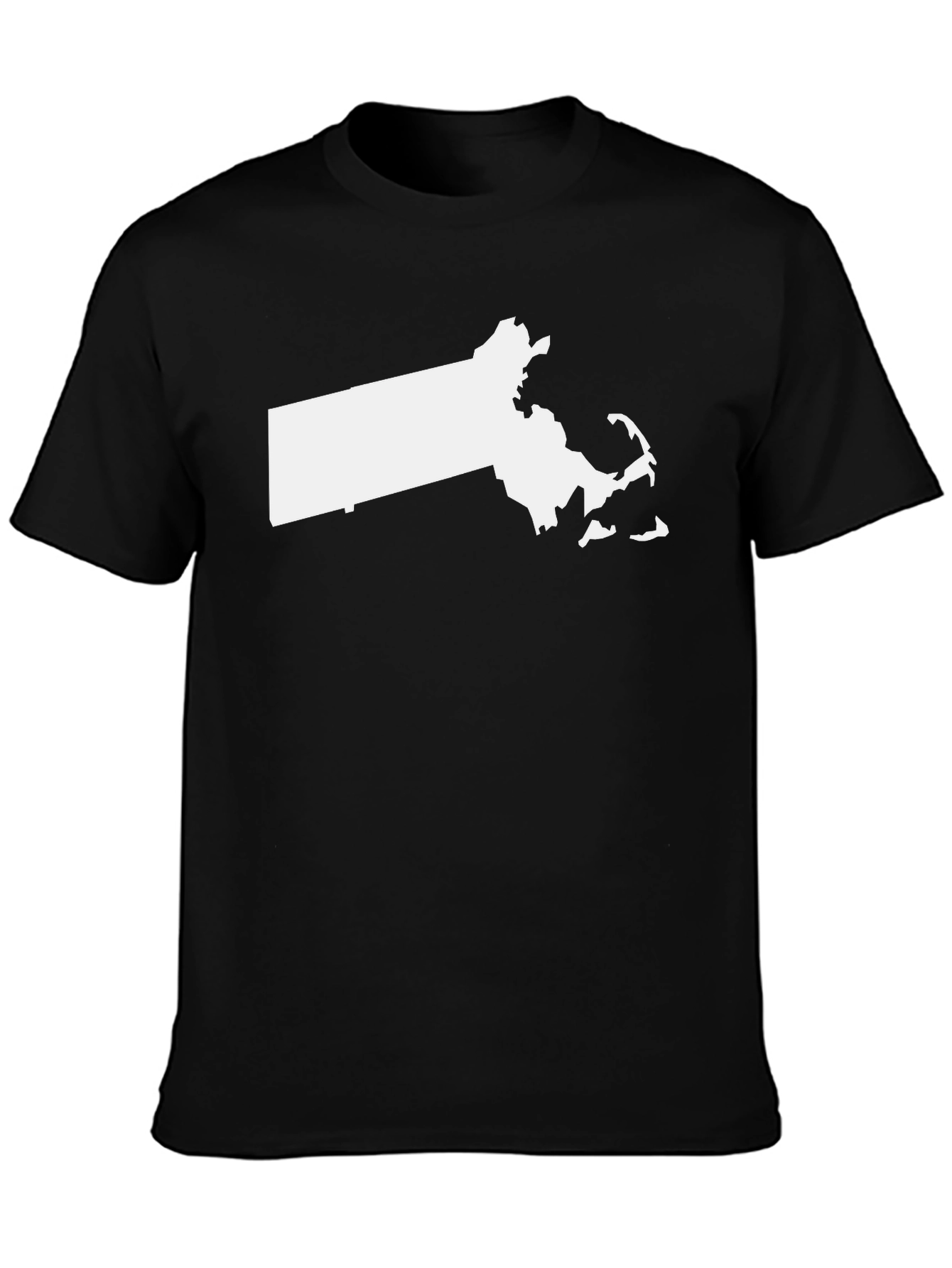 Massachusetts State Pride T-Shirt - Black
