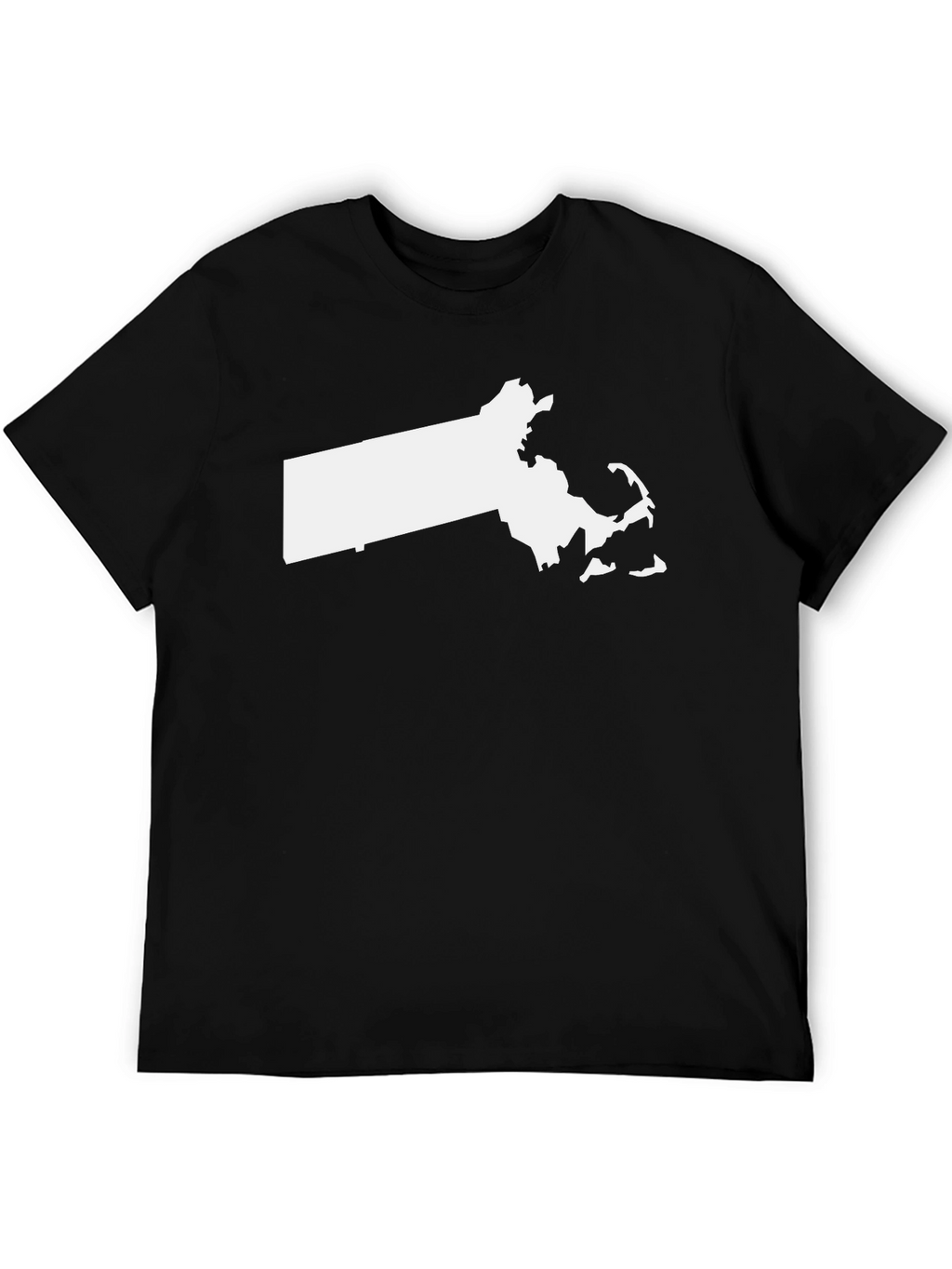 Massachusetts State Pride T-Shirt - Black