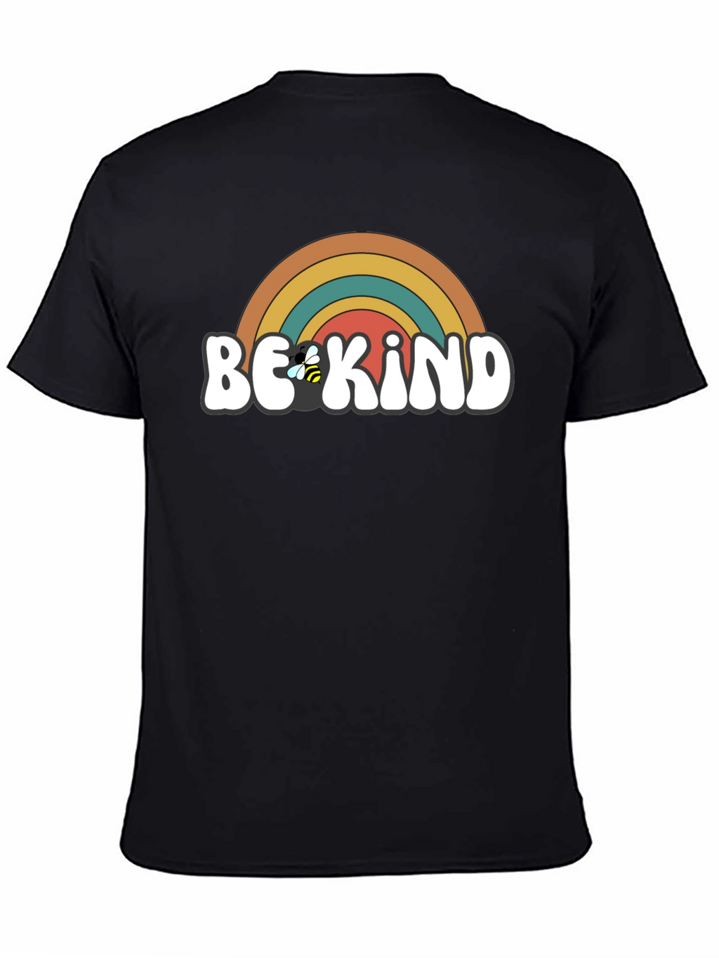 Be Kind Retro Rainbow T-Shirt