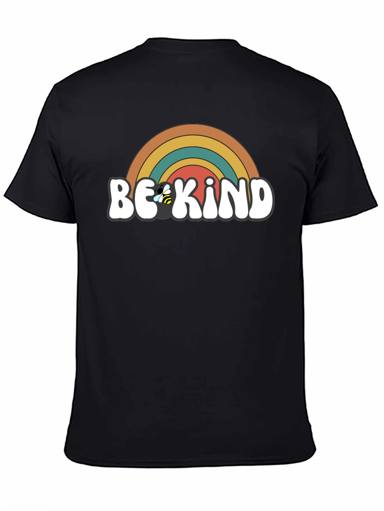 Be Kind Retro Rainbow T-Shirt