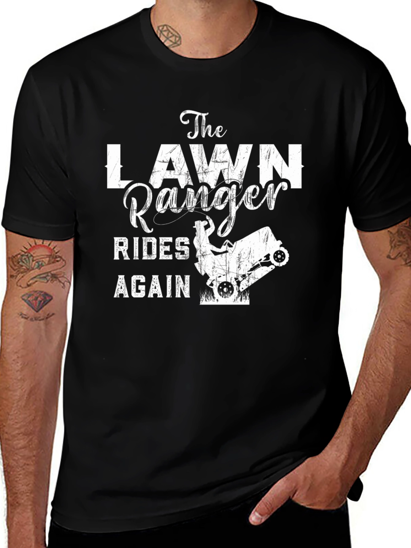 The Lawn Ranger T-Shirt - Rides Again