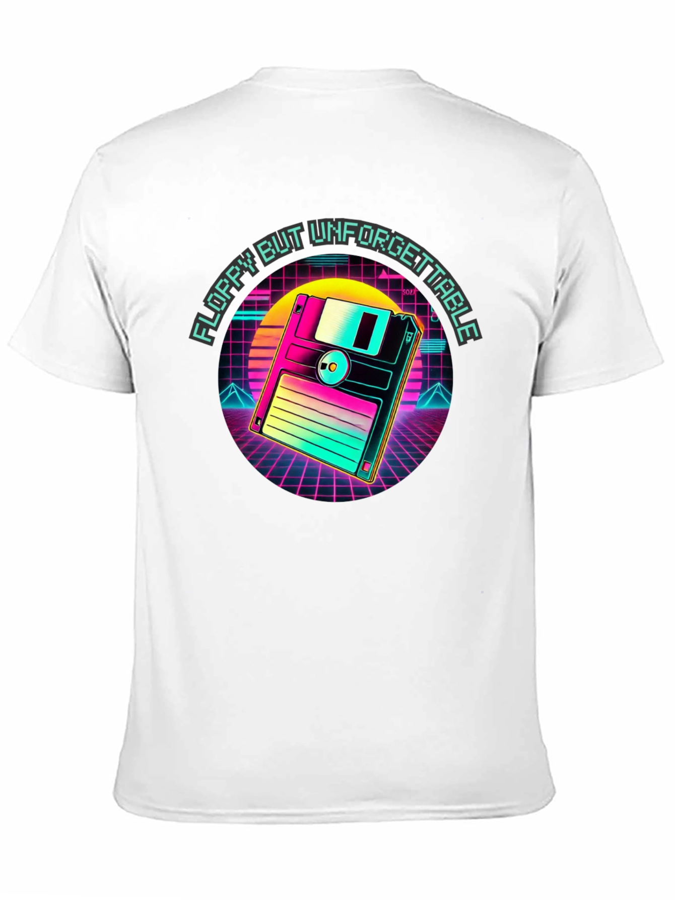 Retro Floppy Disk T-Shirt - Unforgettable Style