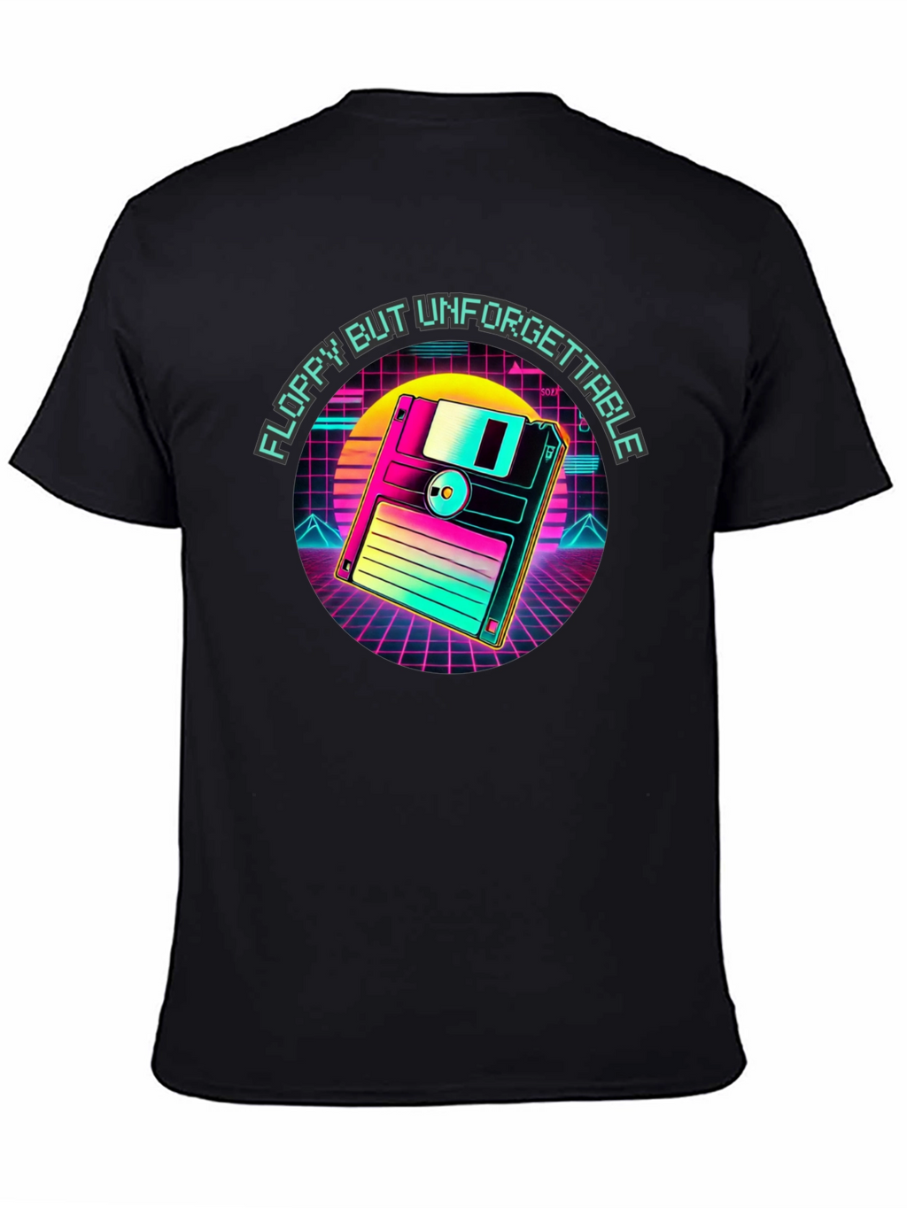 Retro Floppy Disk T-Shirt - Unforgettable Style