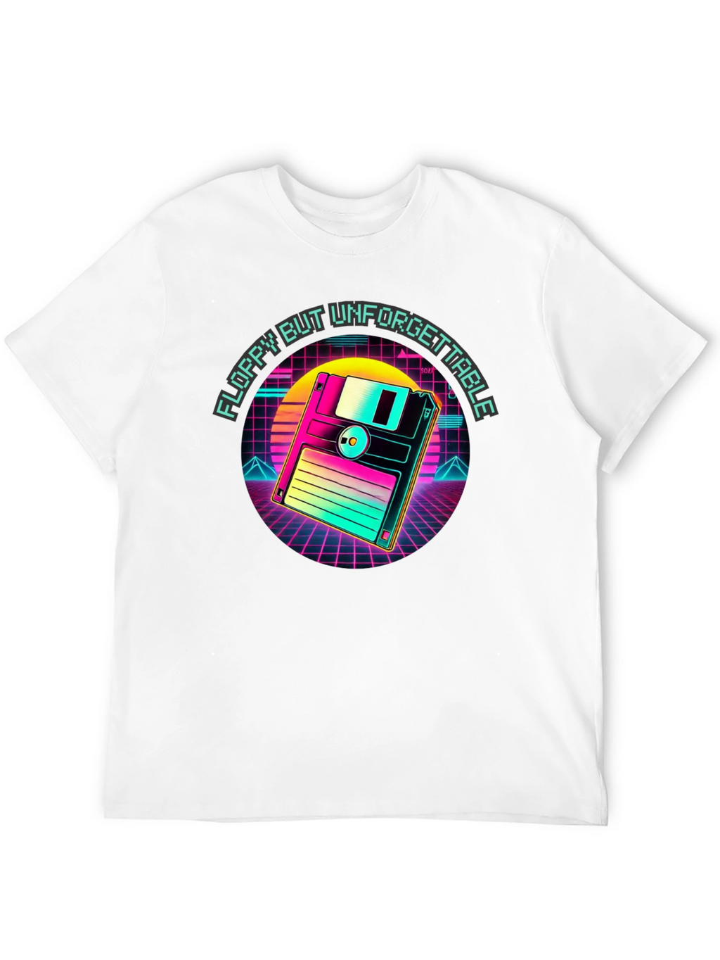 Retro Floppy Disk T-Shirt - Unforgettable Style