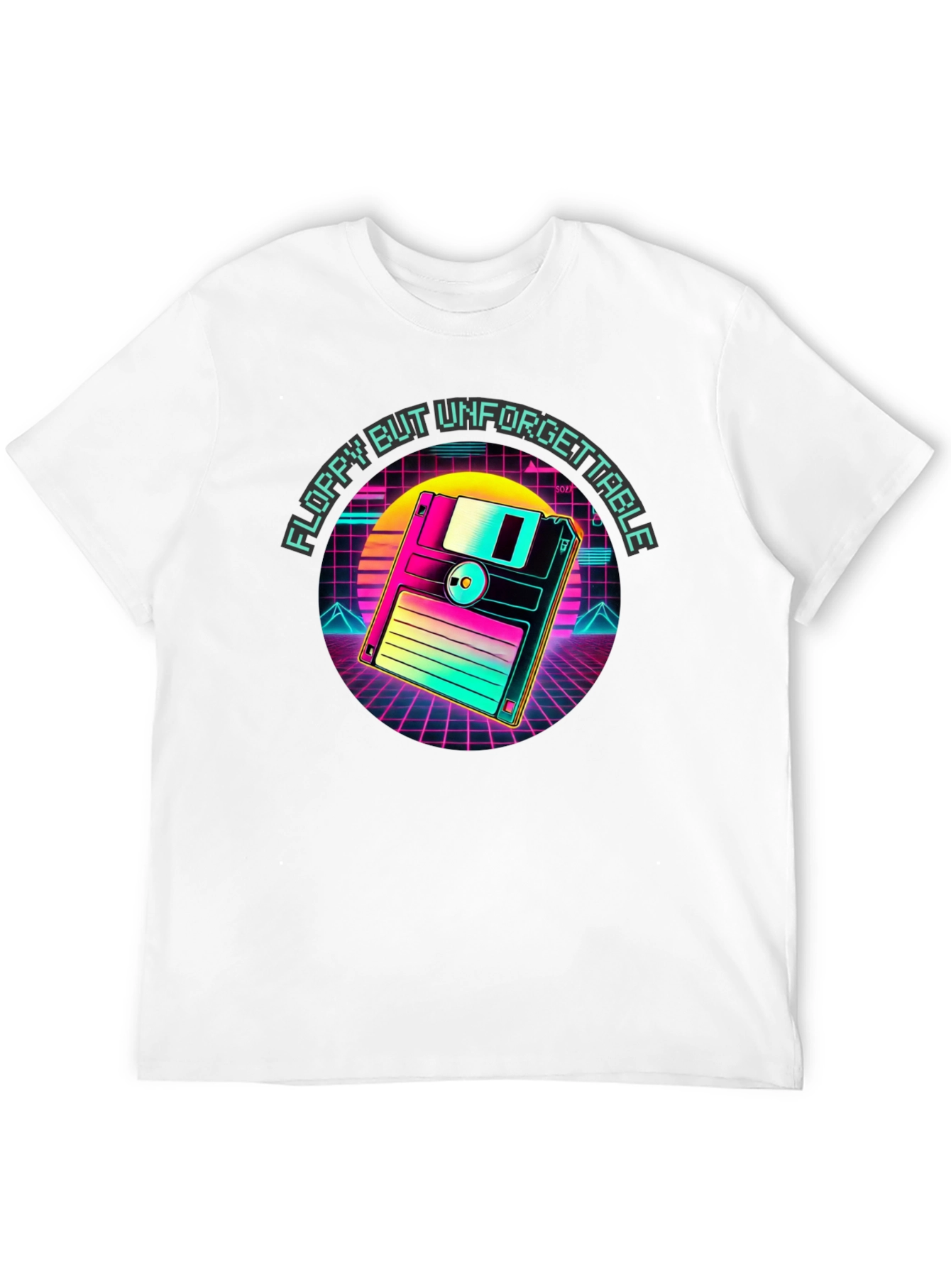 Retro Floppy Disk T-Shirt - Unforgettable Style
