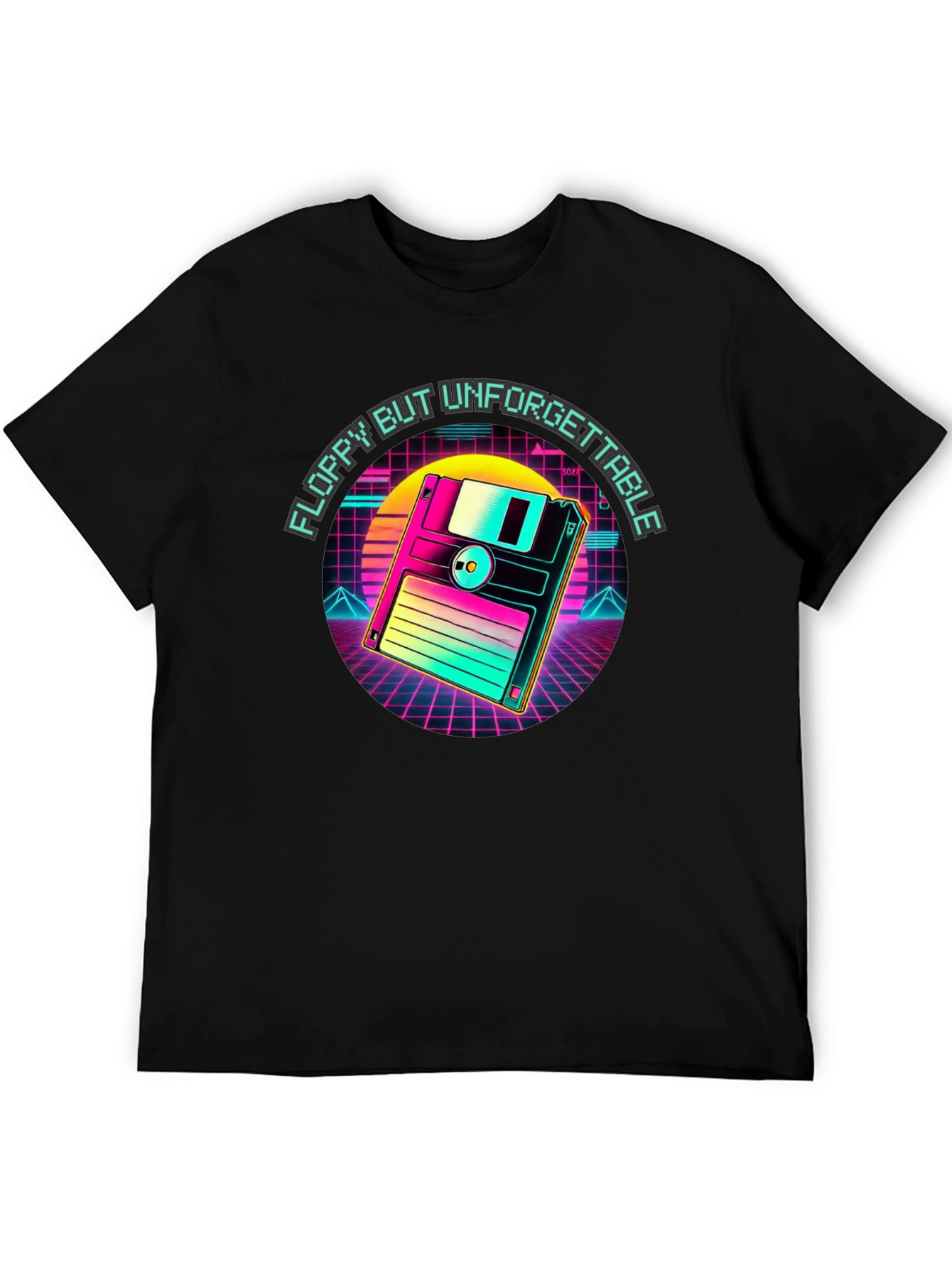 Retro Floppy Disk T-Shirt - Unforgettable Style