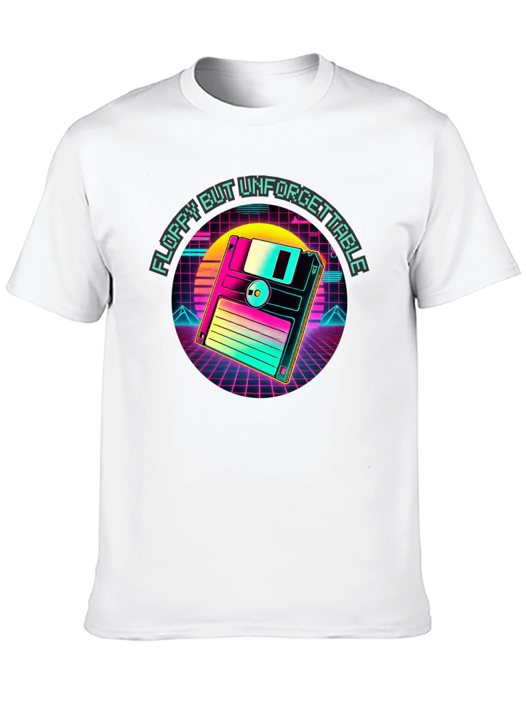 Retro Floppy Disk T-Shirt - Unforgettable Style