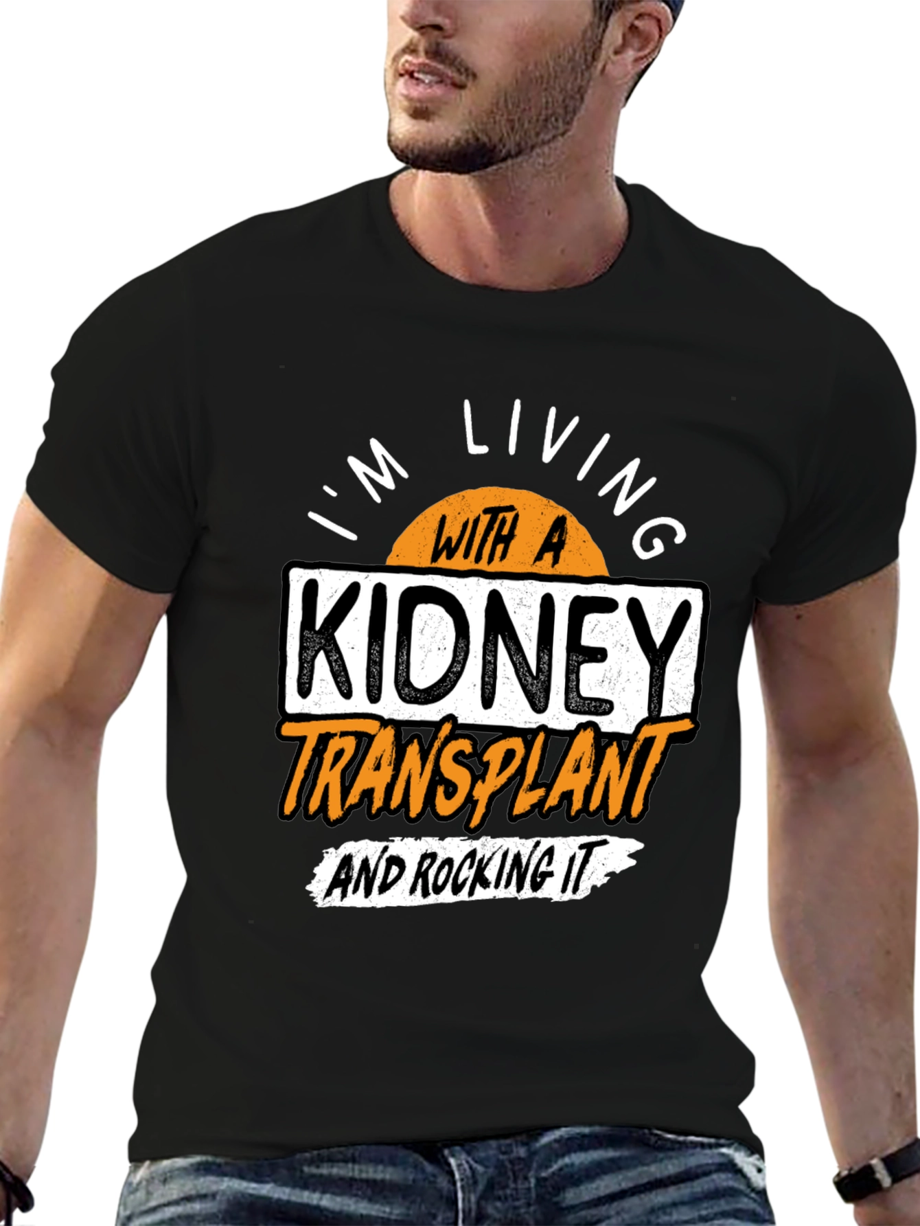 Kidney Transplant Awareness T-Shirt - Rocking It!