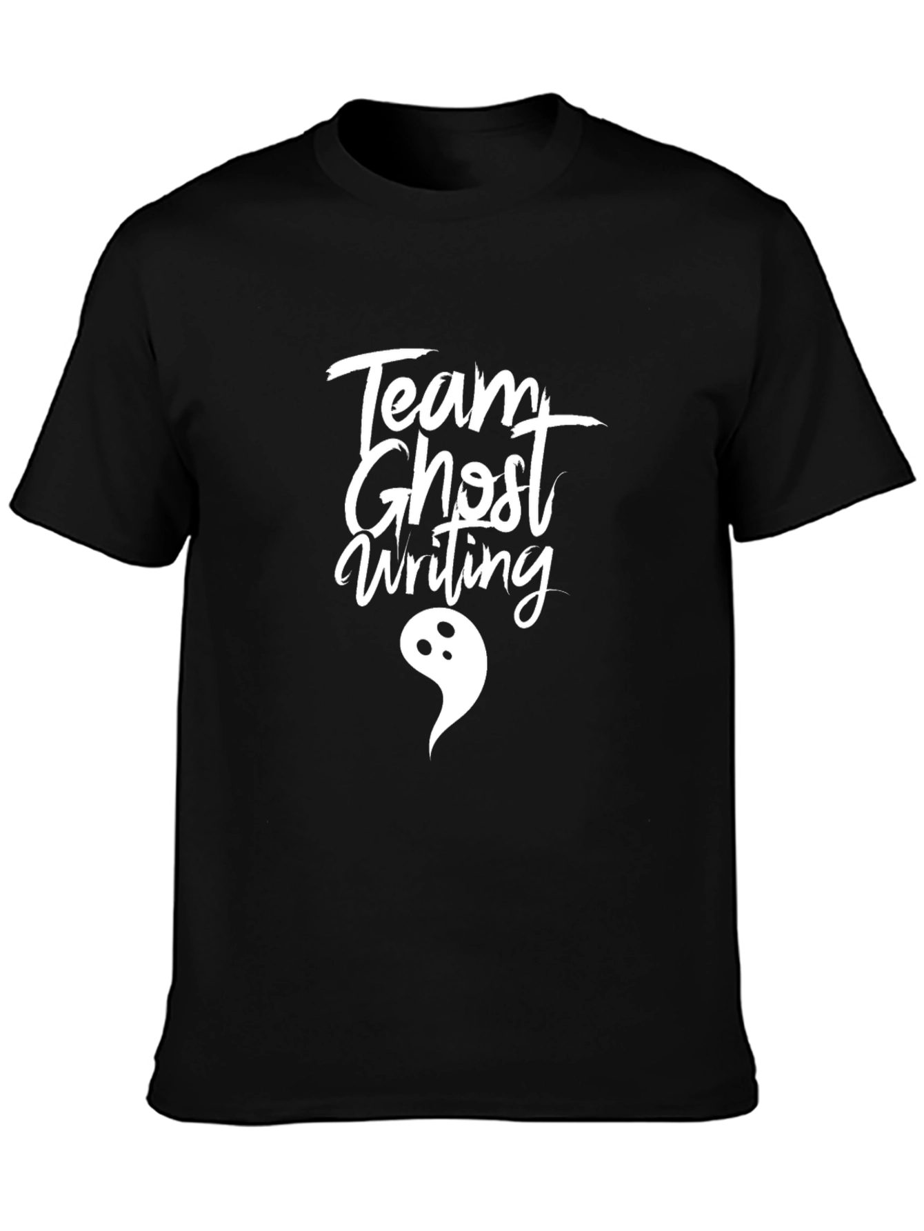 Team Ghost Writing Novelty T-Shirt