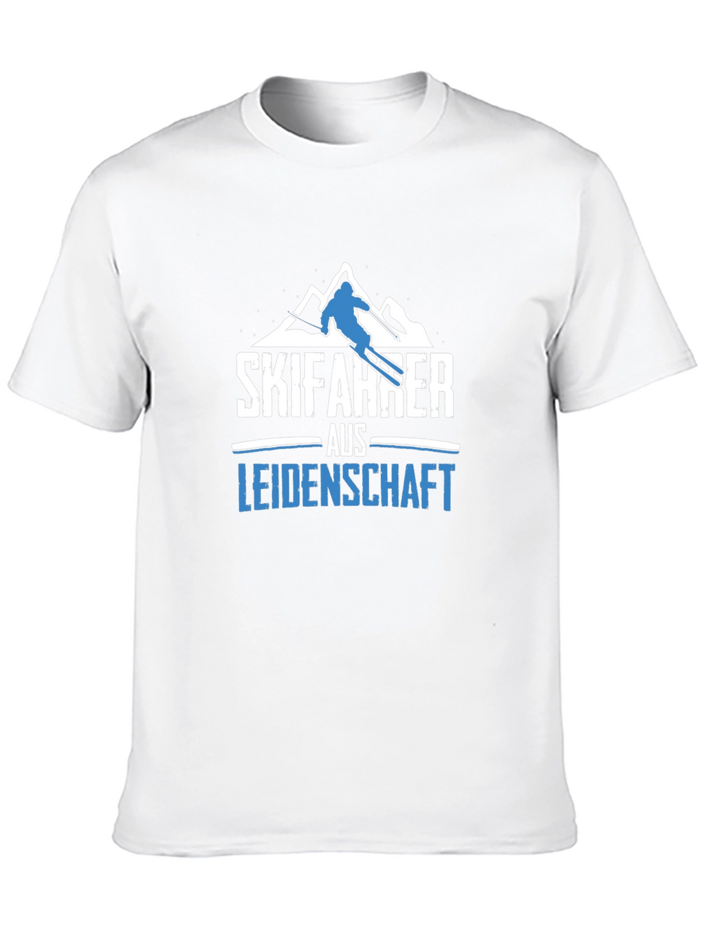 Skifahrer aus Leidenschaft Black T-Shirt