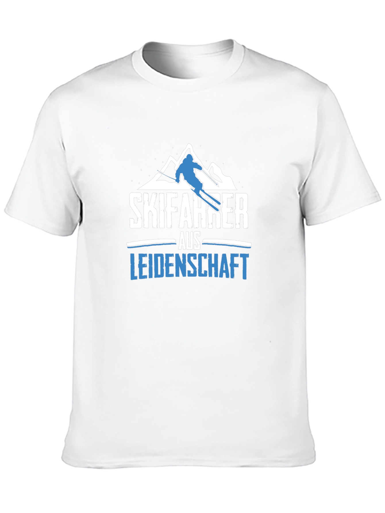 Skifahrer aus Leidenschaft Black T-Shirt