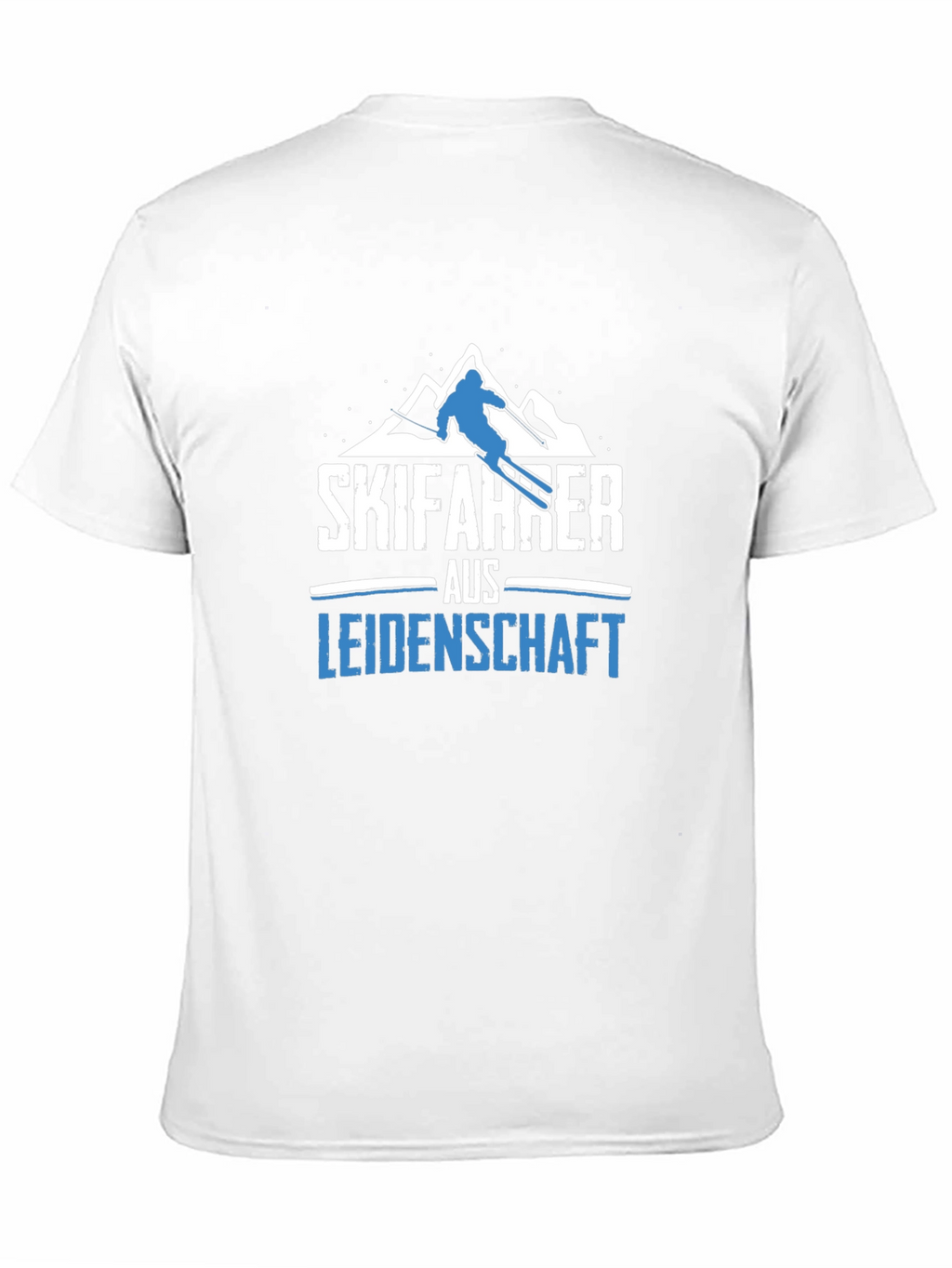 Skifahrer aus Leidenschaft Black T-Shirt