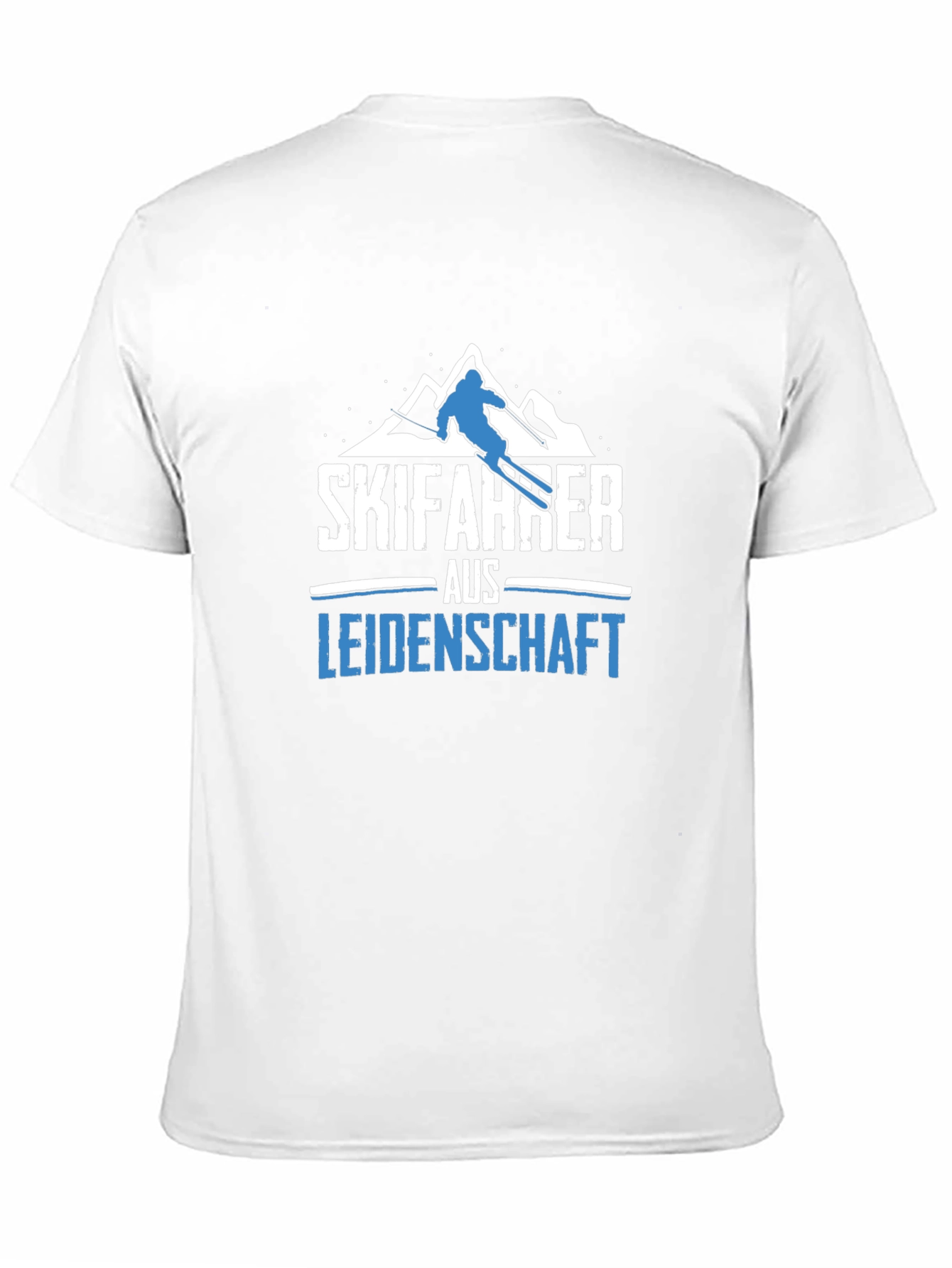 Skifahrer aus Leidenschaft Black T-Shirt