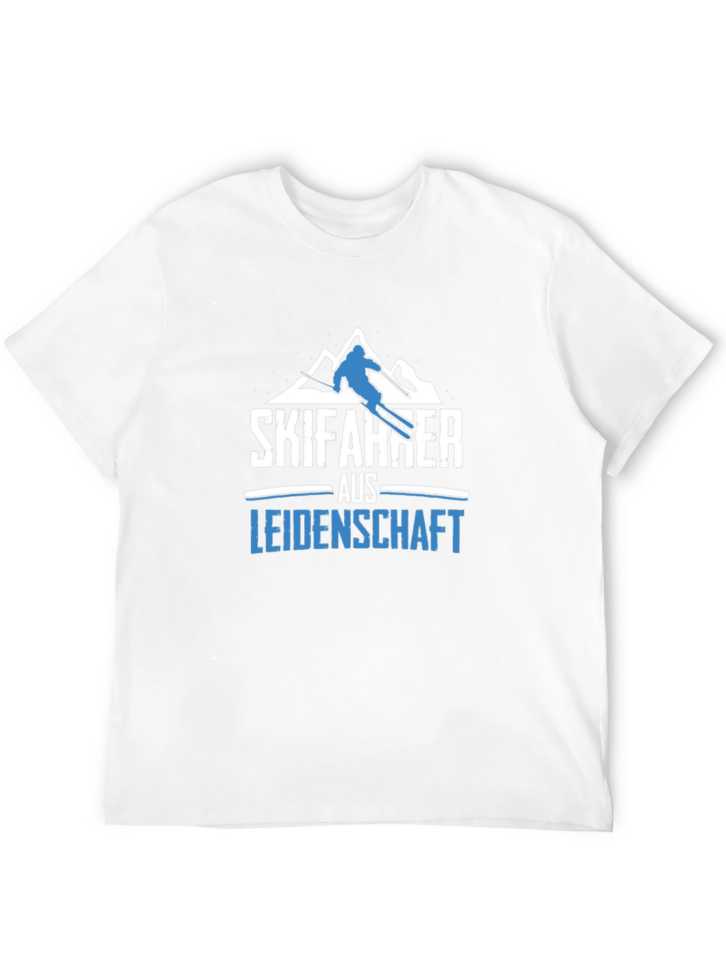 Skifahrer aus Leidenschaft Black T-Shirt