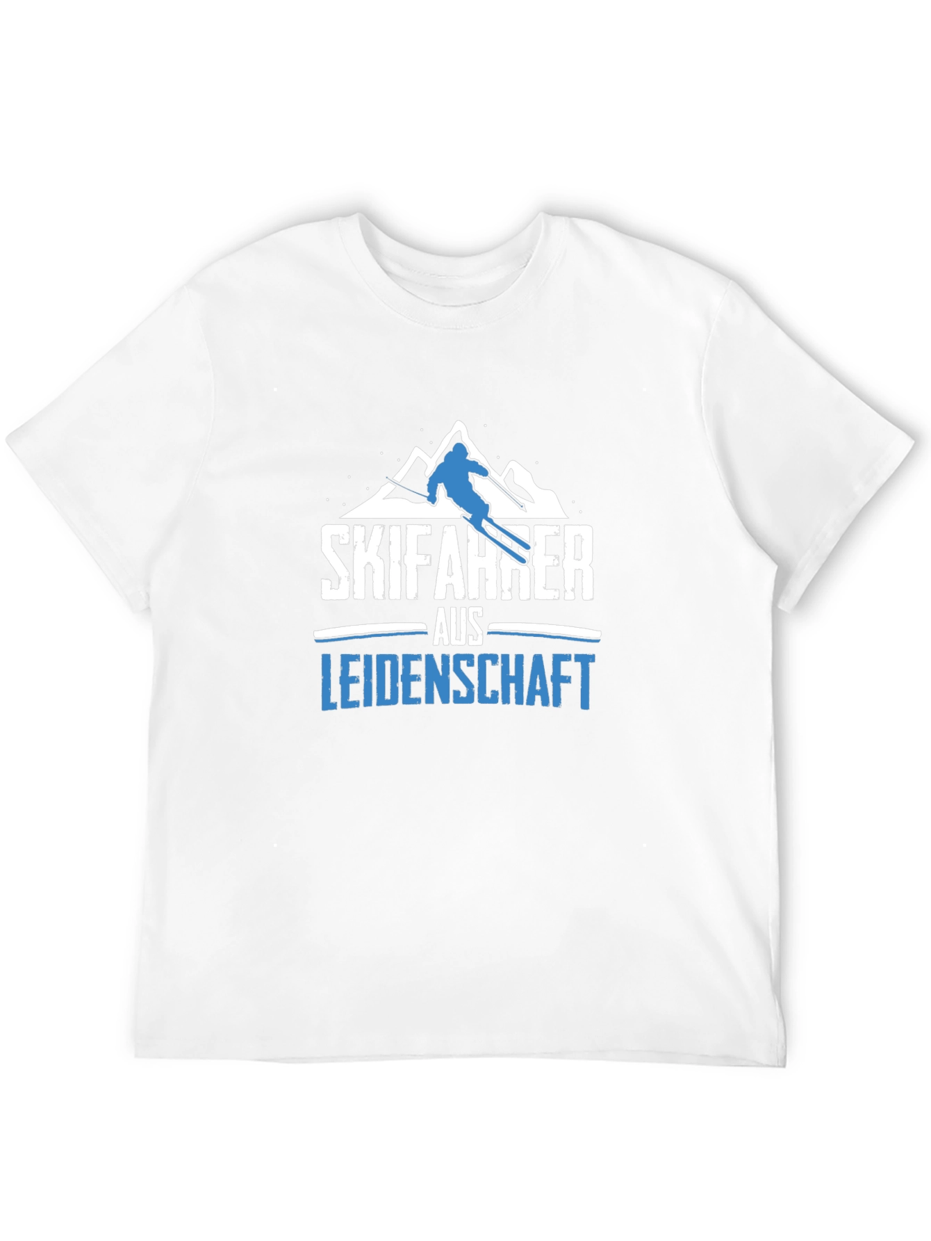Skifahrer aus Leidenschaft Black T-Shirt