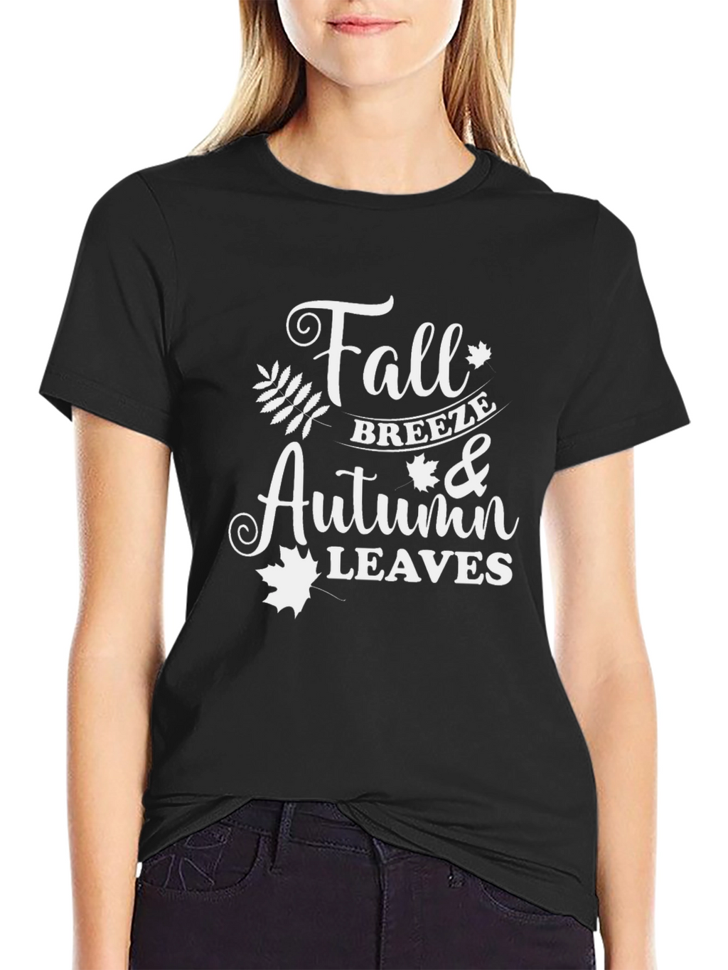 Fall Breeze Autumn Leaves T-Shirt