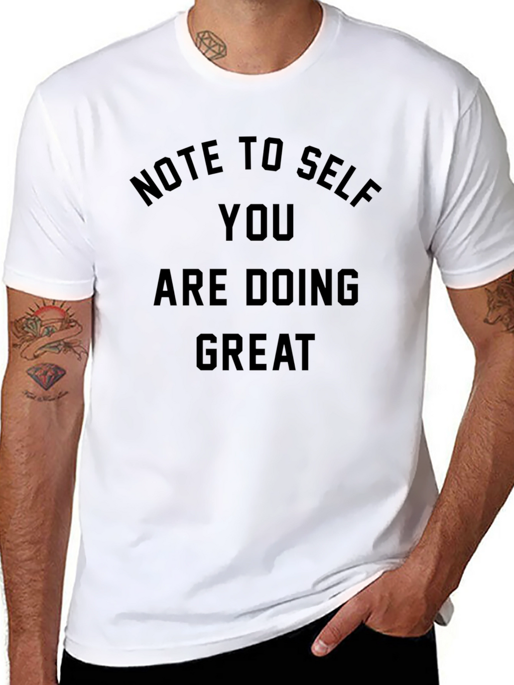 Note to Self Graphic Tee