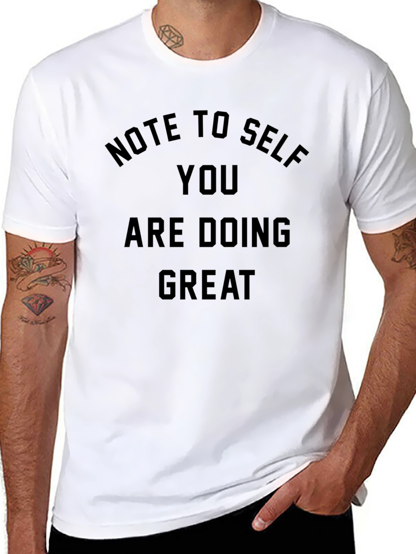 Note to Self Graphic Tee