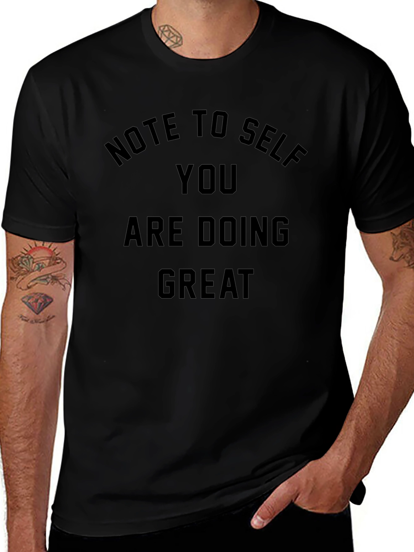 Note to Self Graphic Tee