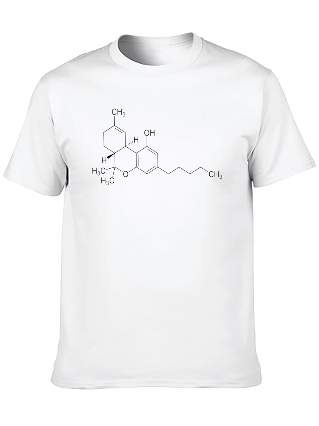 THC Molecule Graphic T-Shirt - Science Tee