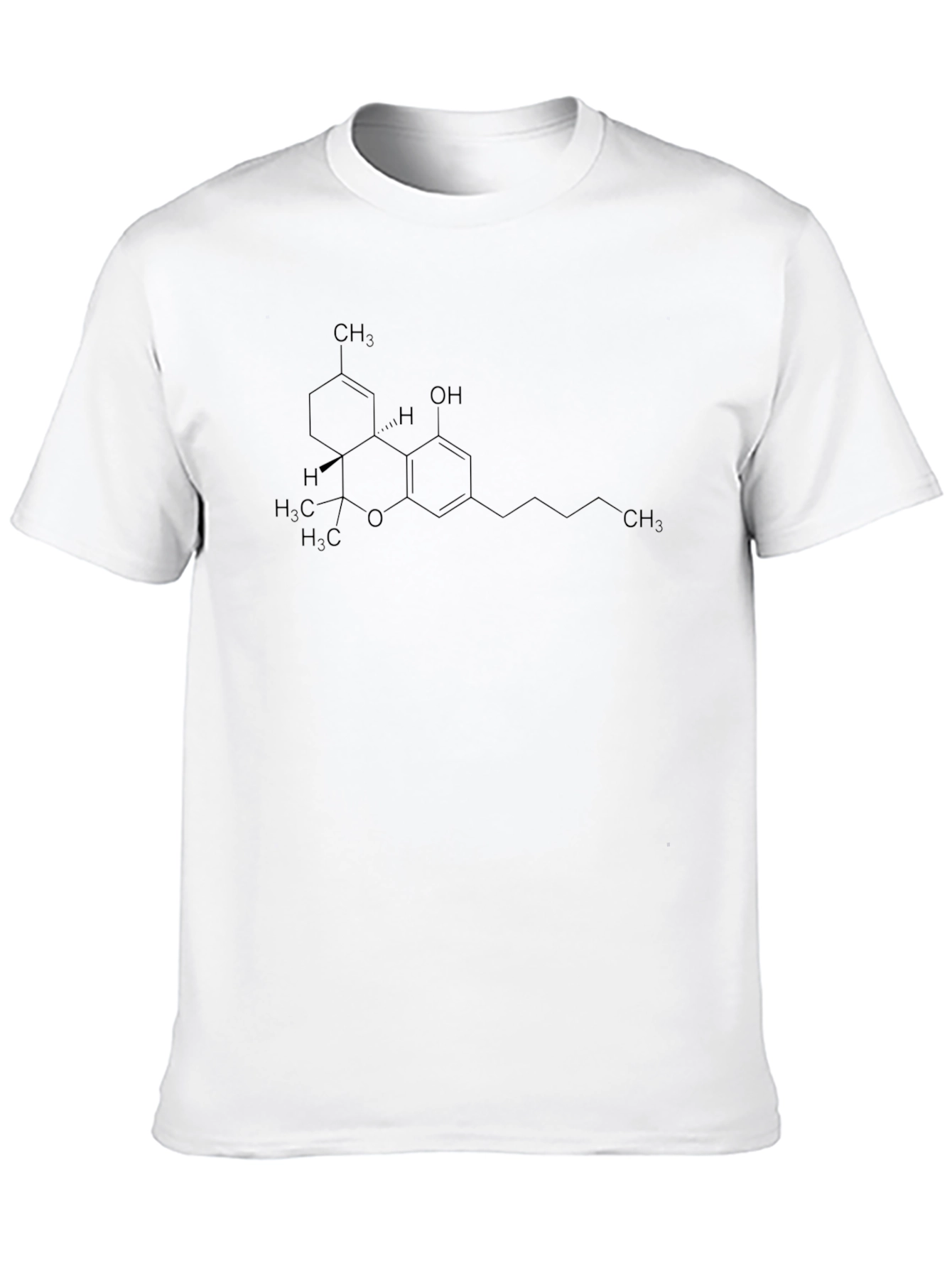 THC Molecule Graphic T-Shirt - Science Tee