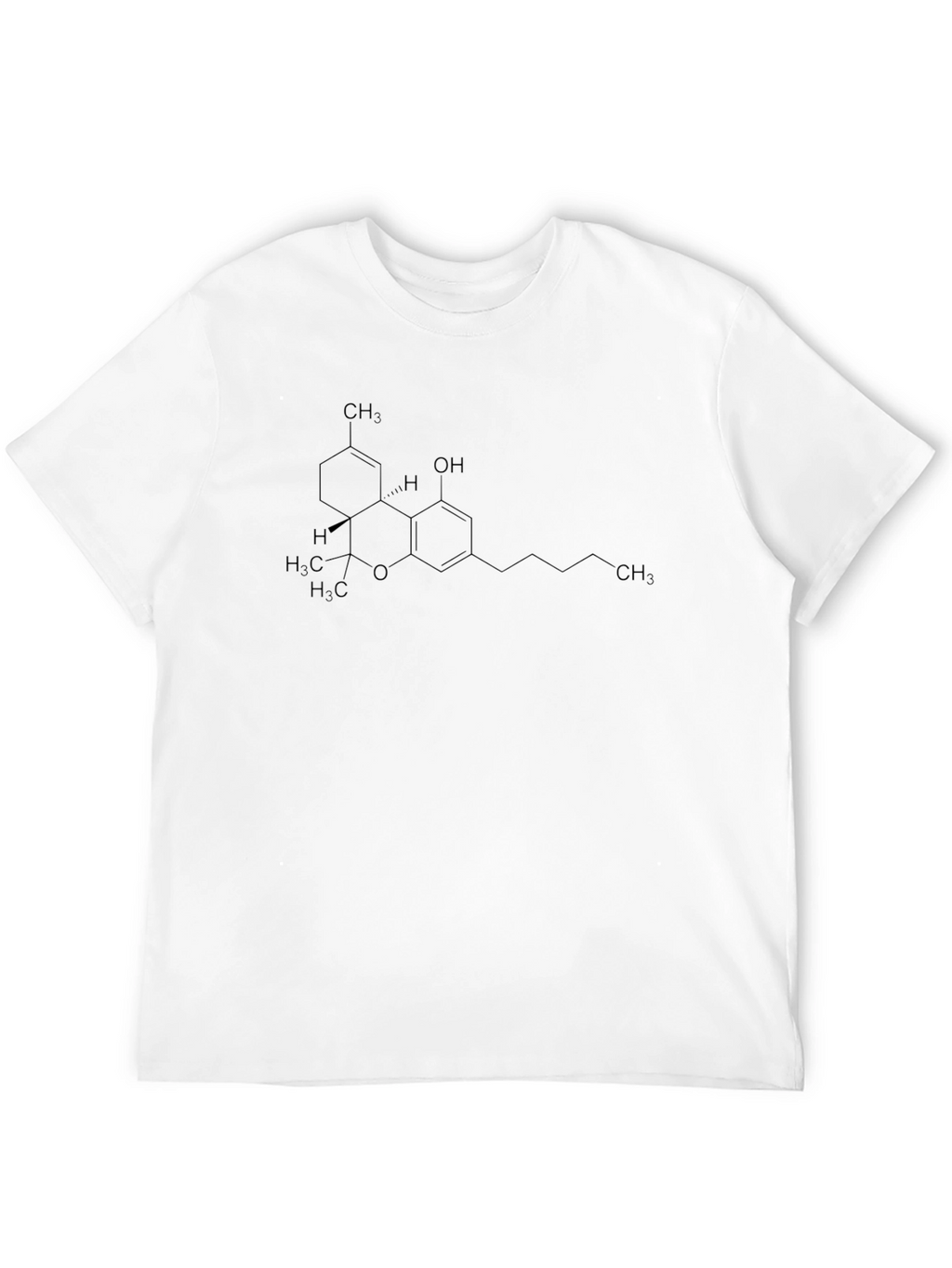 THC Molecule Graphic T-Shirt - Science Tee