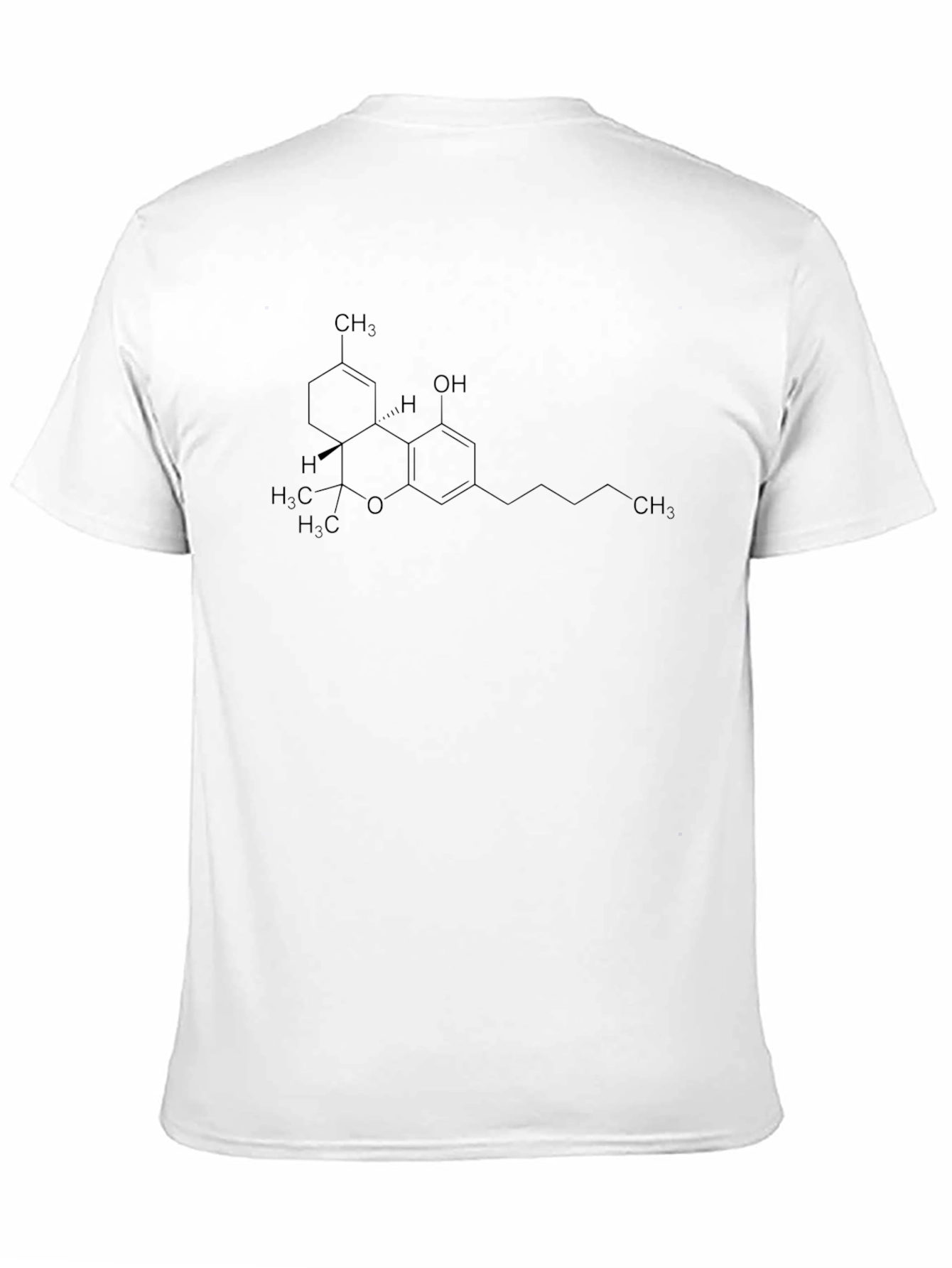 THC Molecule Graphic T-Shirt - Science Tee