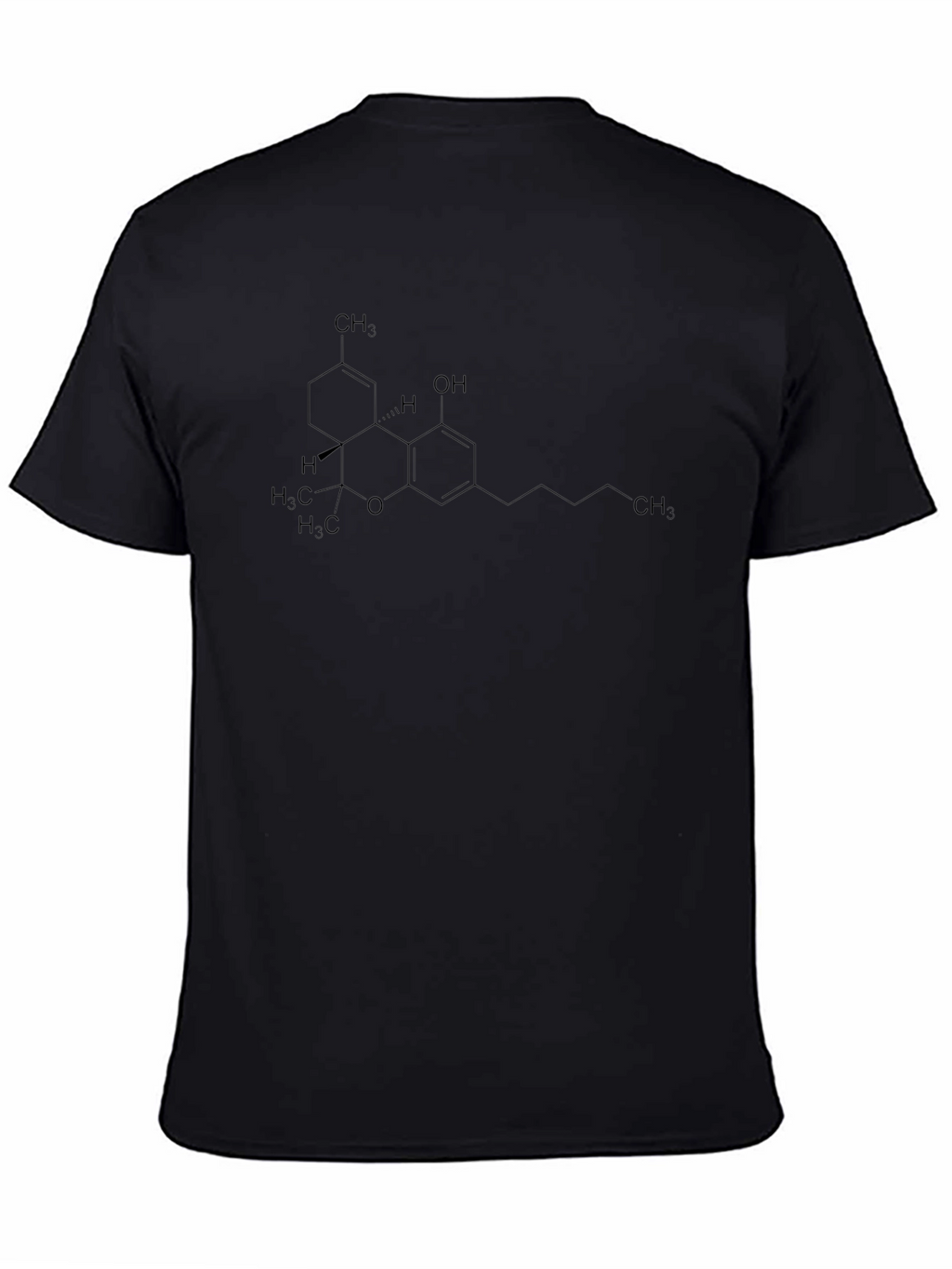 THC Molecule Graphic T-Shirt - Science Tee