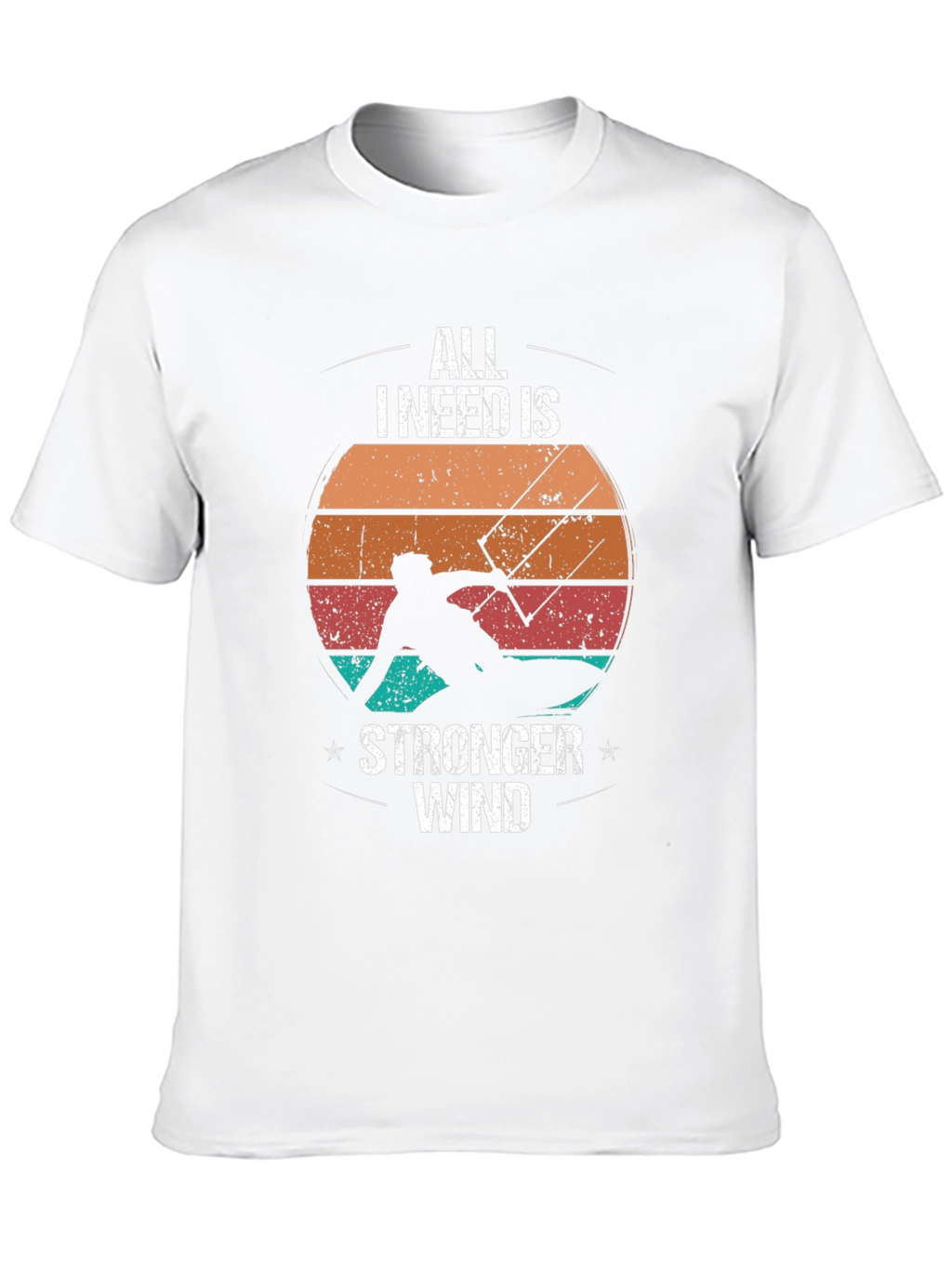 All I Need Is Stronger Wind Black T-Shirt