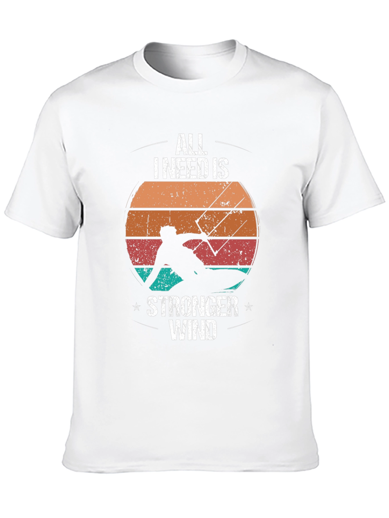 All I Need Is Stronger Wind Black T-Shirt
