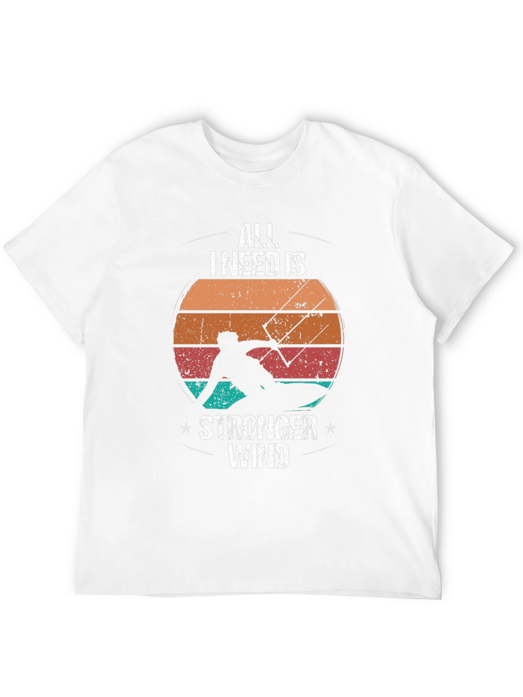 All I Need Is Stronger Wind Black T-Shirt