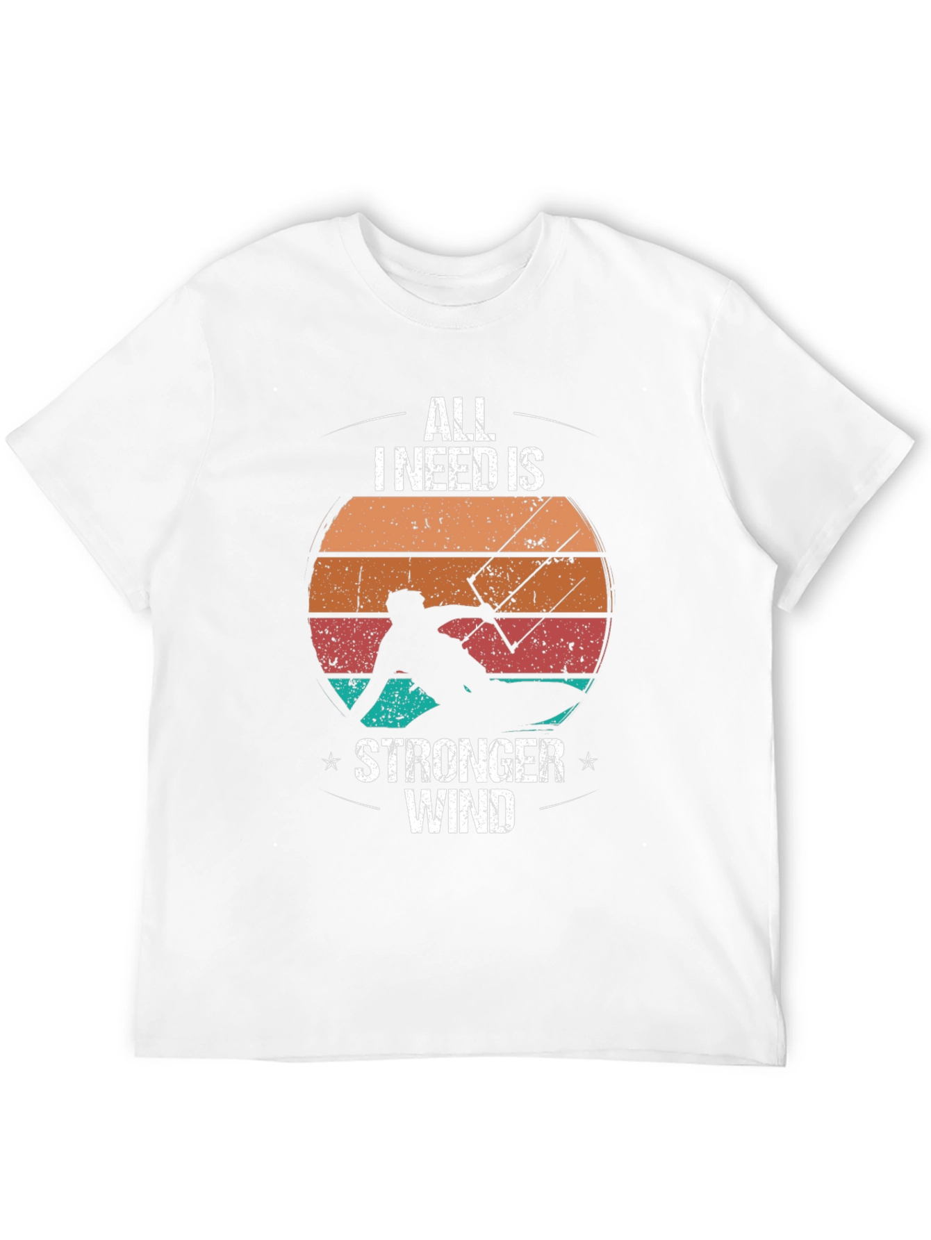 All I Need Is Stronger Wind Black T-Shirt
