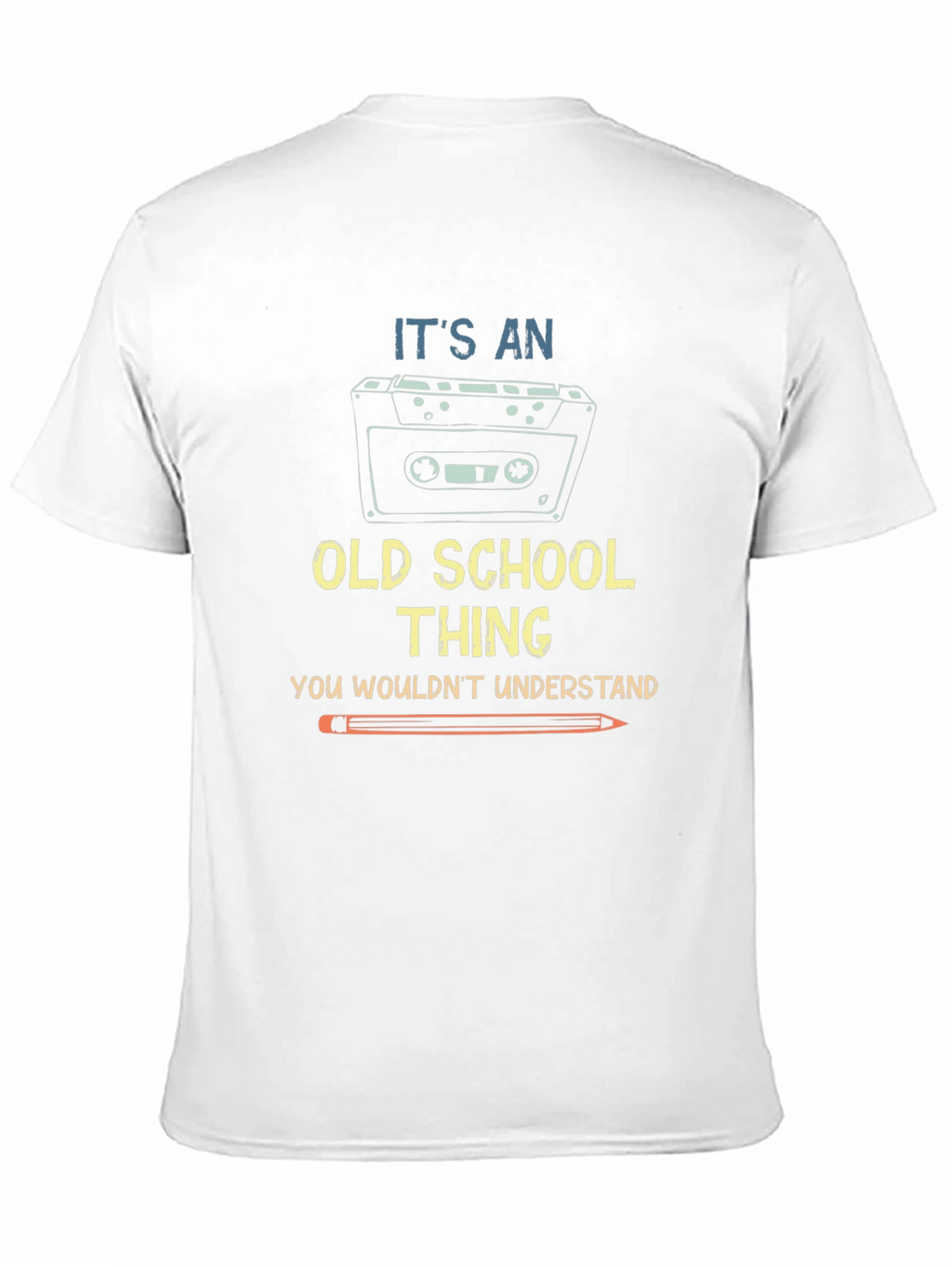 Old School Thing T-Shirt: Cassette Tape Design