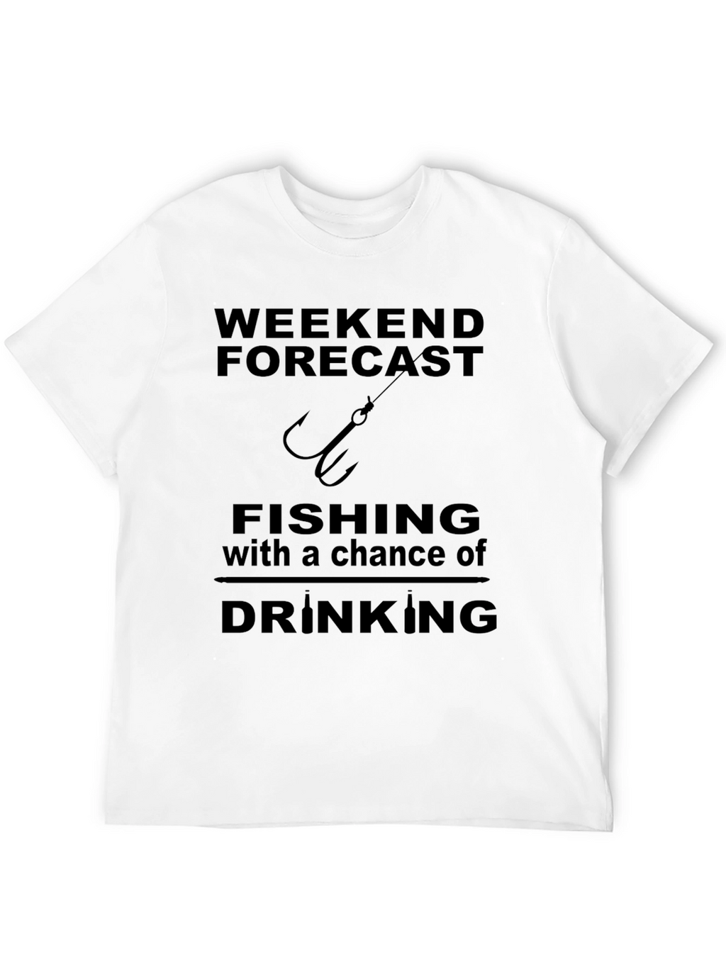 Weekend Forecast Fishing T-Shirt