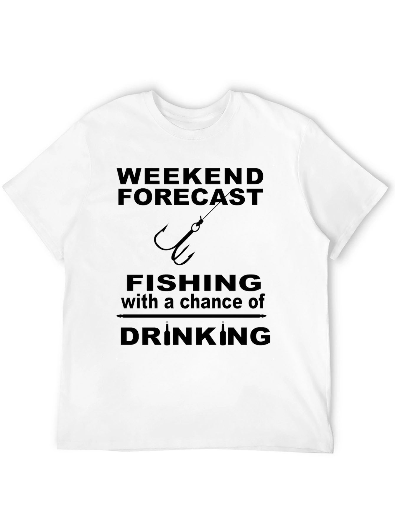 Weekend Forecast Fishing T-Shirt