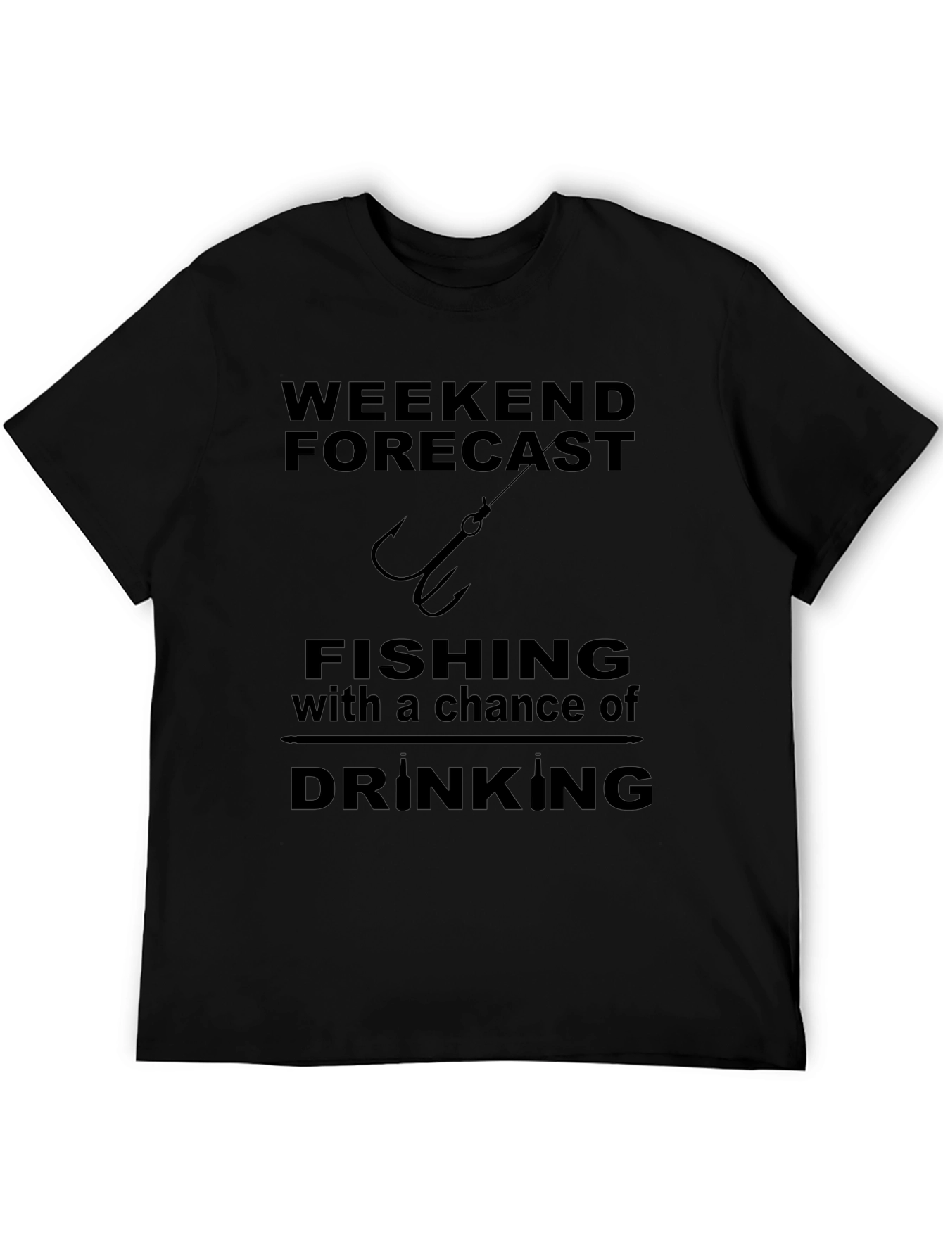 Weekend Forecast Fishing T-Shirt