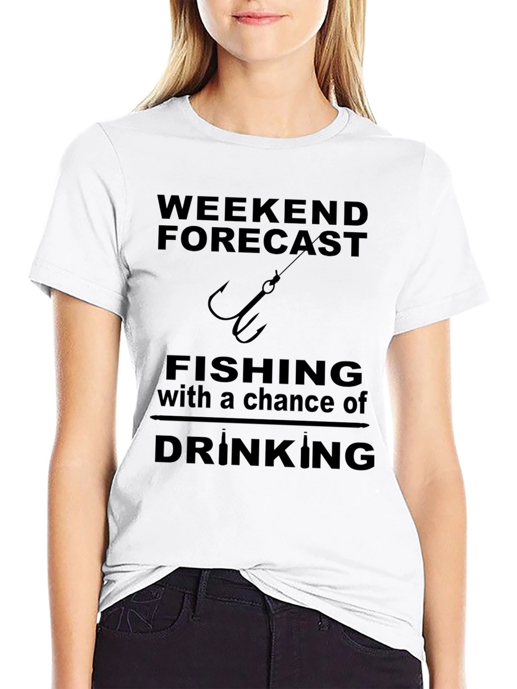 Weekend Forecast Fishing T-Shirt