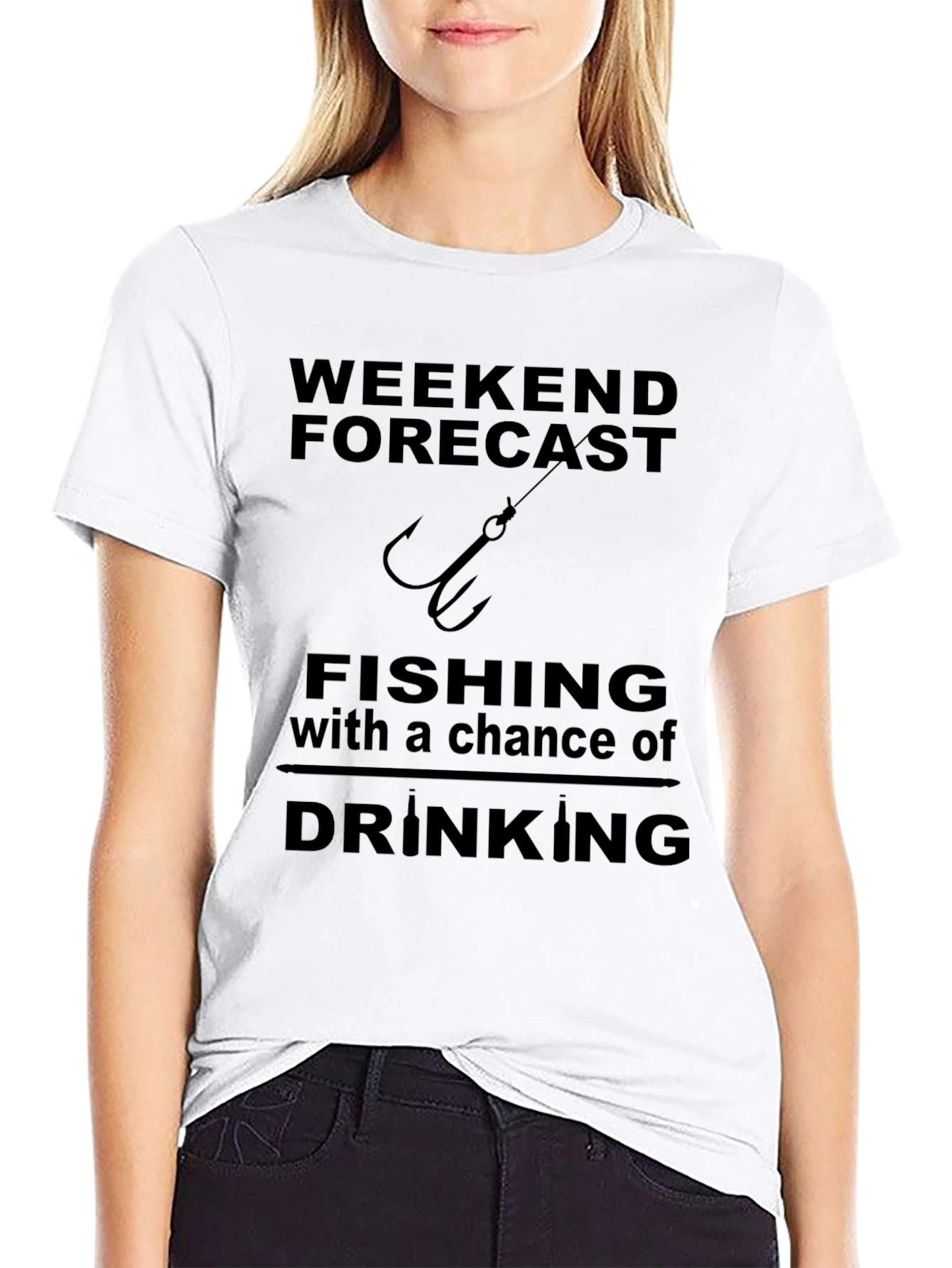 Weekend Forecast Fishing T-Shirt