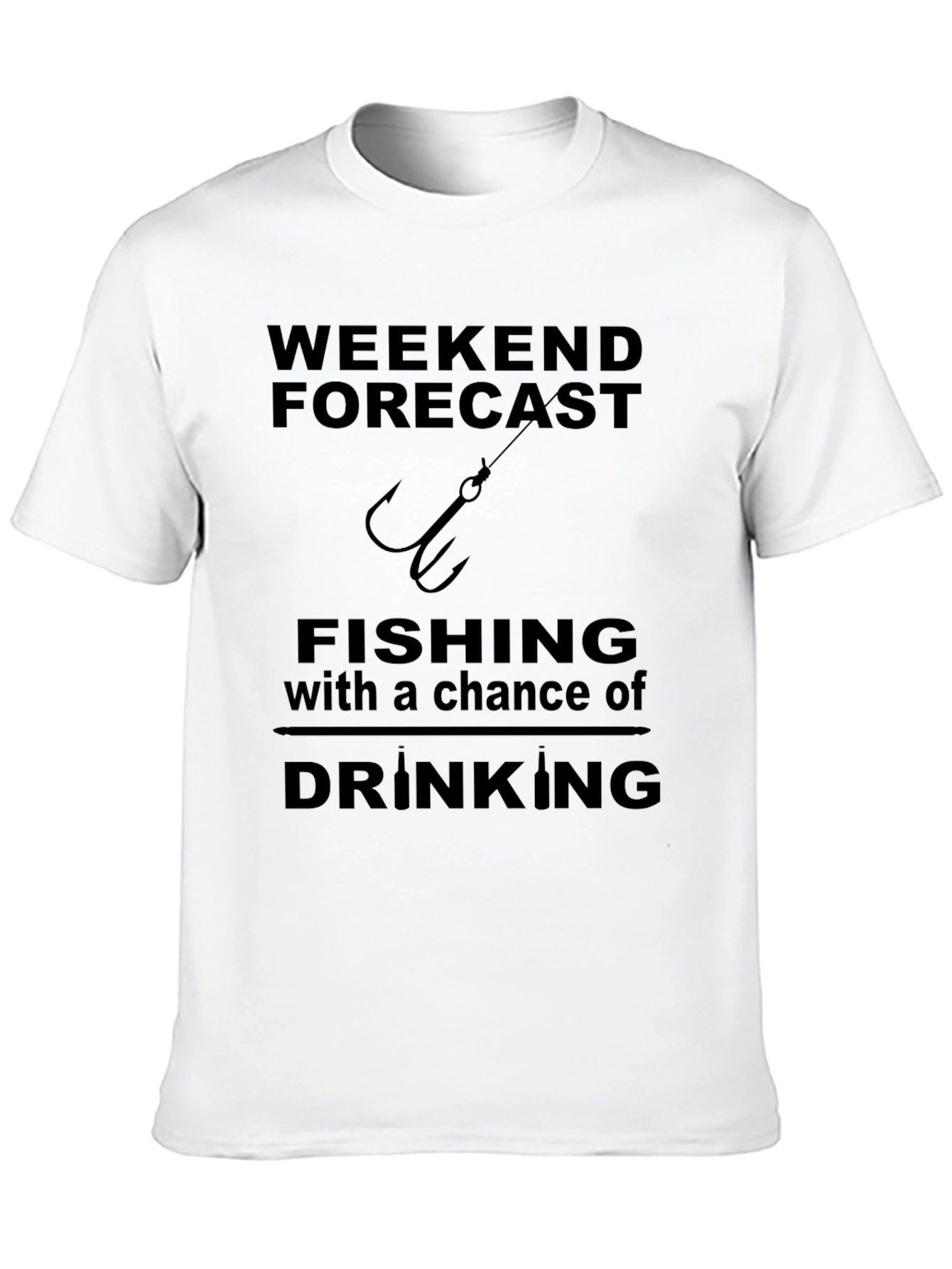 Weekend Forecast Fishing T-Shirt