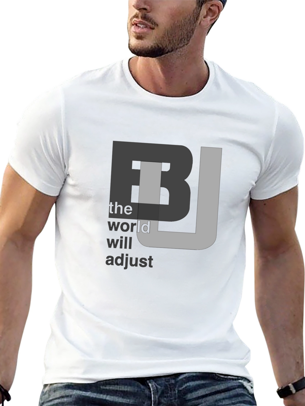 BJ The World Will Adjust Black T-Shirt