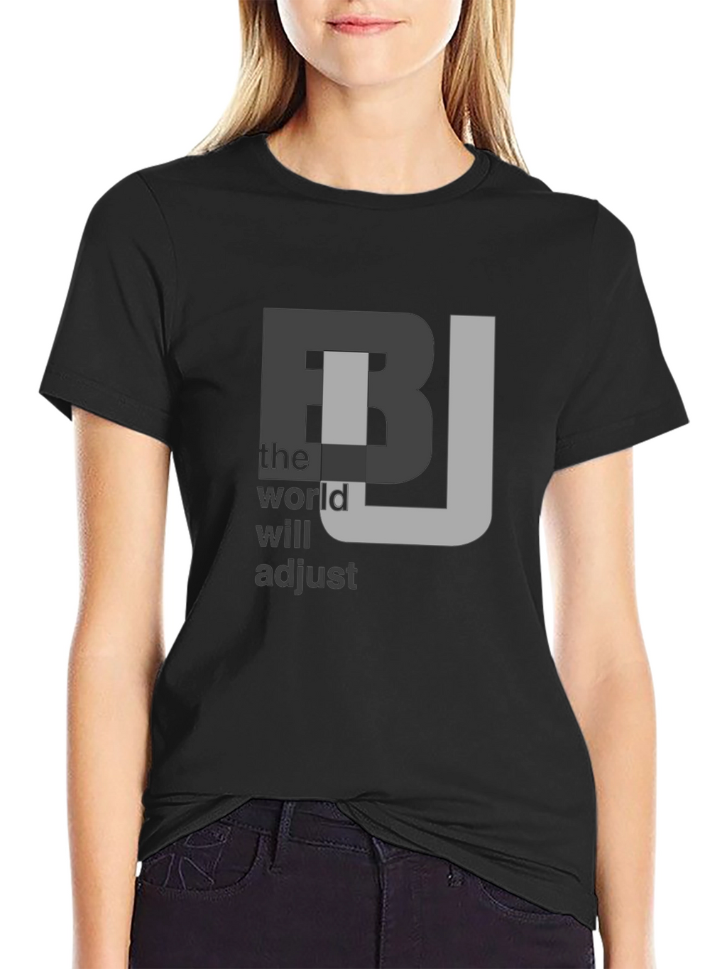 BJ The World Will Adjust Black T-Shirt