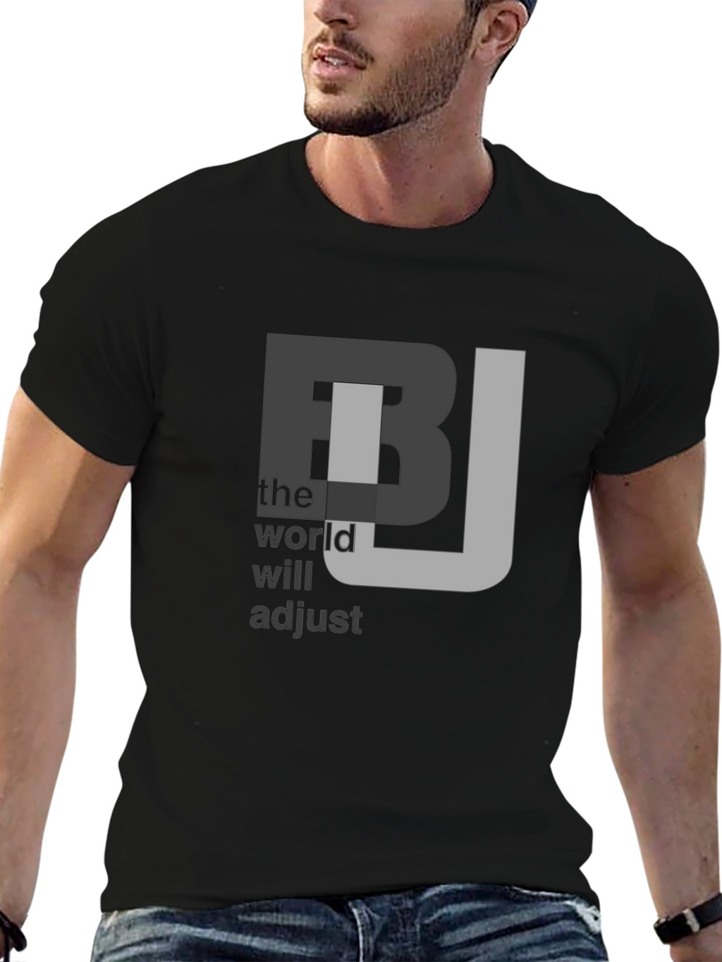 BJ The World Will Adjust Black T-Shirt