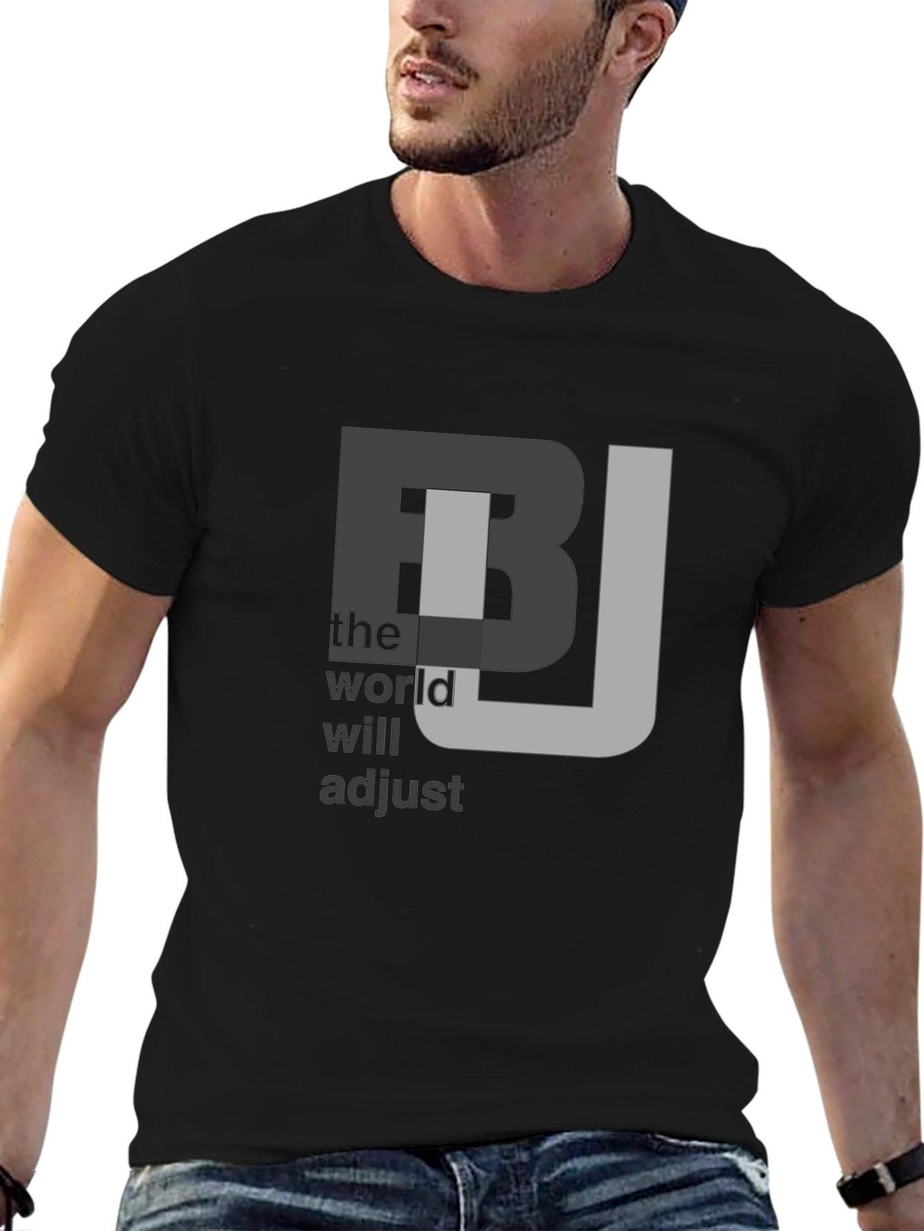 BJ The World Will Adjust Black T-Shirt