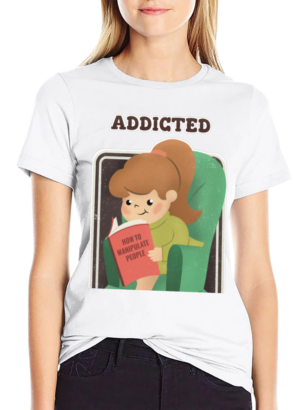 Addicted to Manipulation T-Shirt Funny Tee