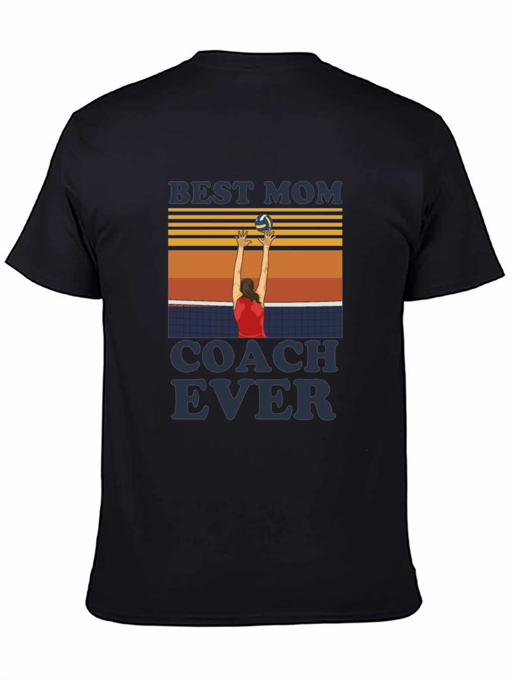Best Mom Coach Ever Volleyball T-Shirt