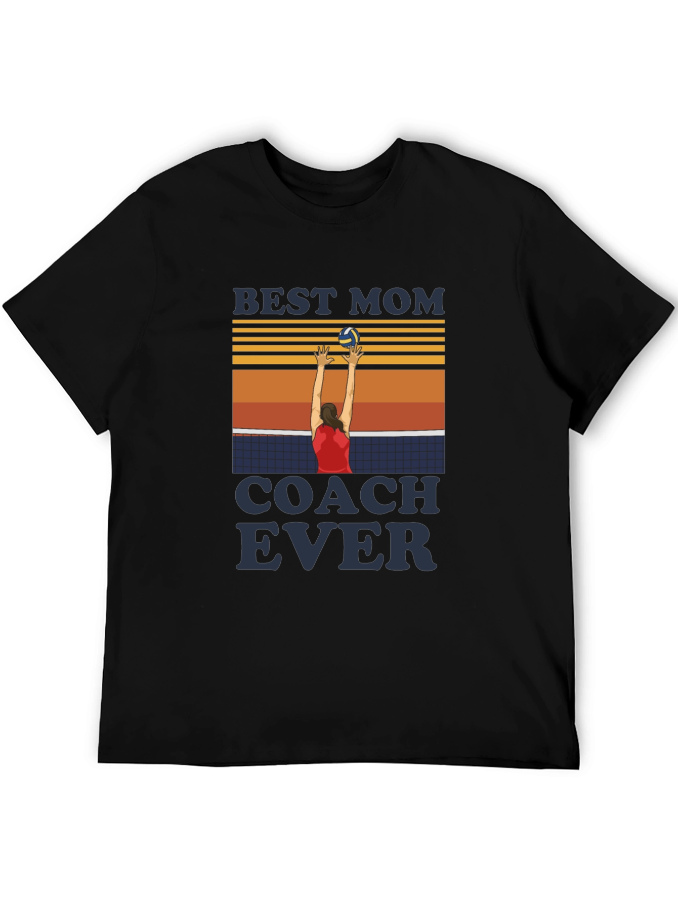Best Mom Coach Ever Volleyball T-Shirt