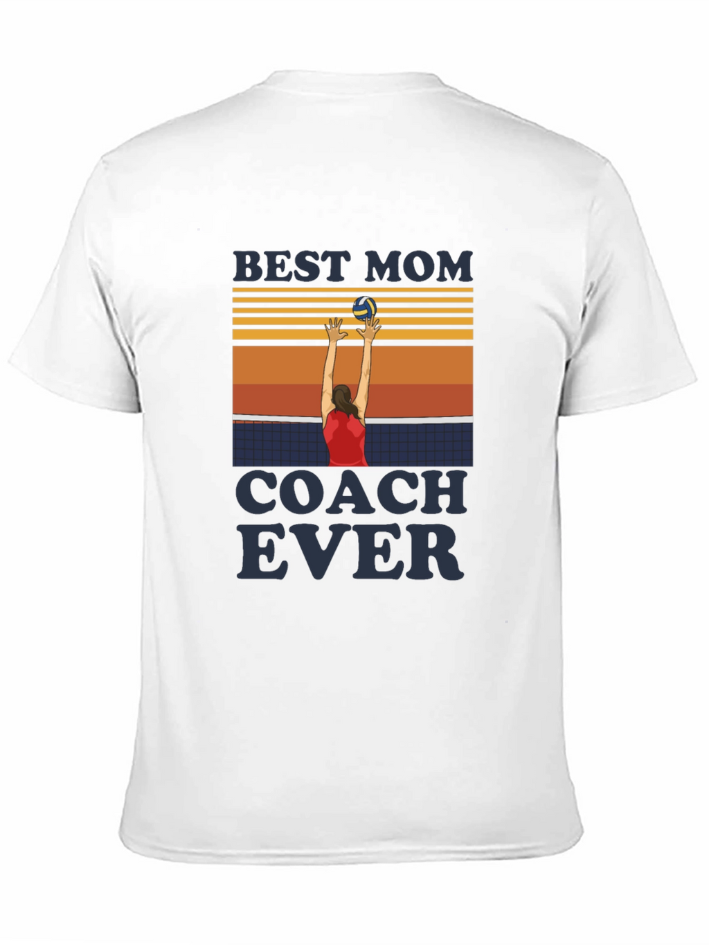 Best Mom Coach Ever Volleyball T-Shirt