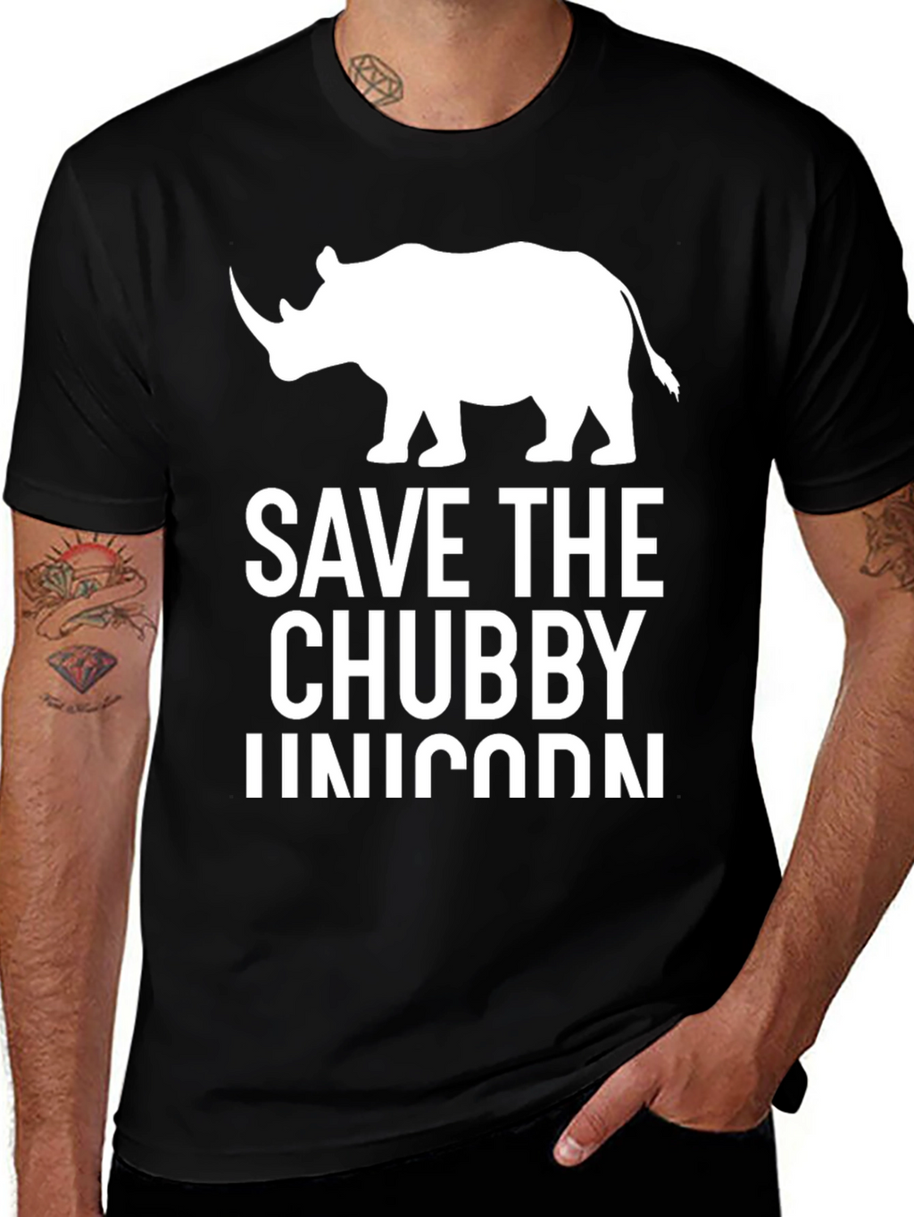 Save the Chubby Unicorn T-Shirt