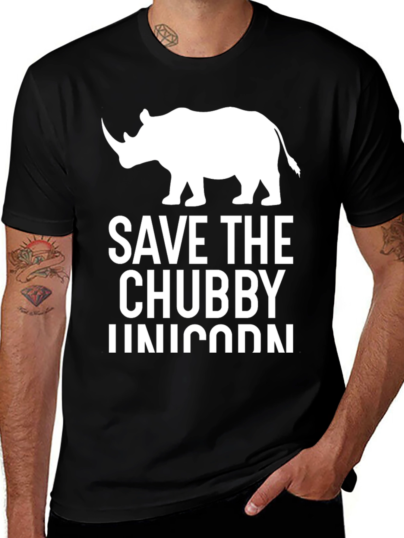 Save the Chubby Unicorn T-Shirt